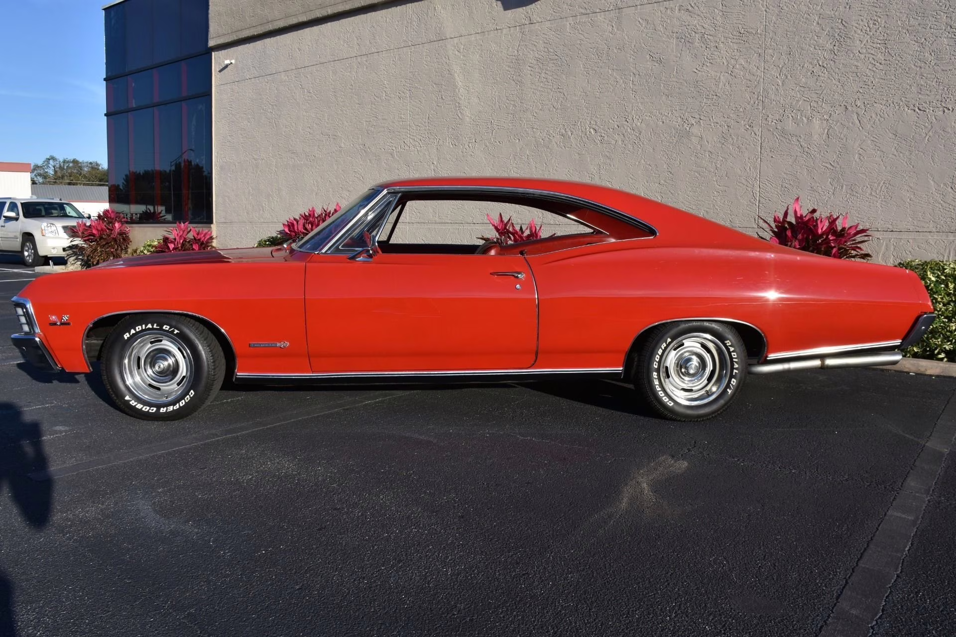 1967 Red Chevrolet Impala Coupe