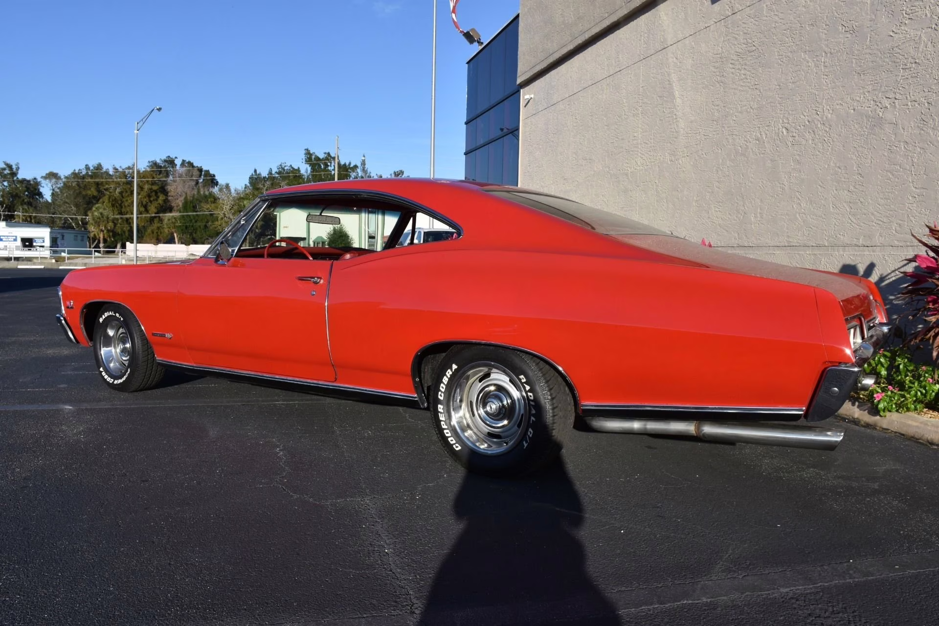 1967 Red Chevrolet Impala Coupe