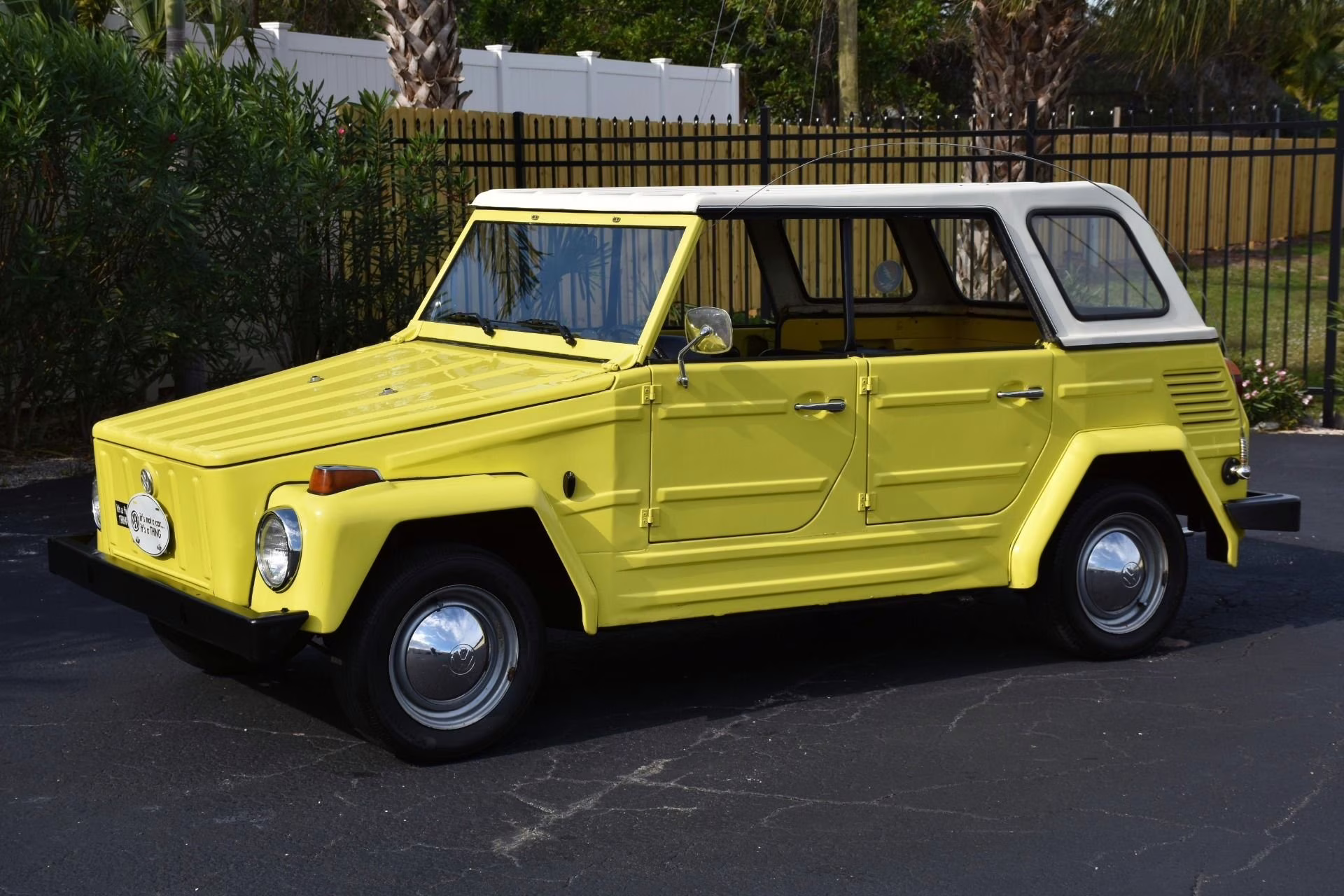 1973 Yellow Volkswagen Thing