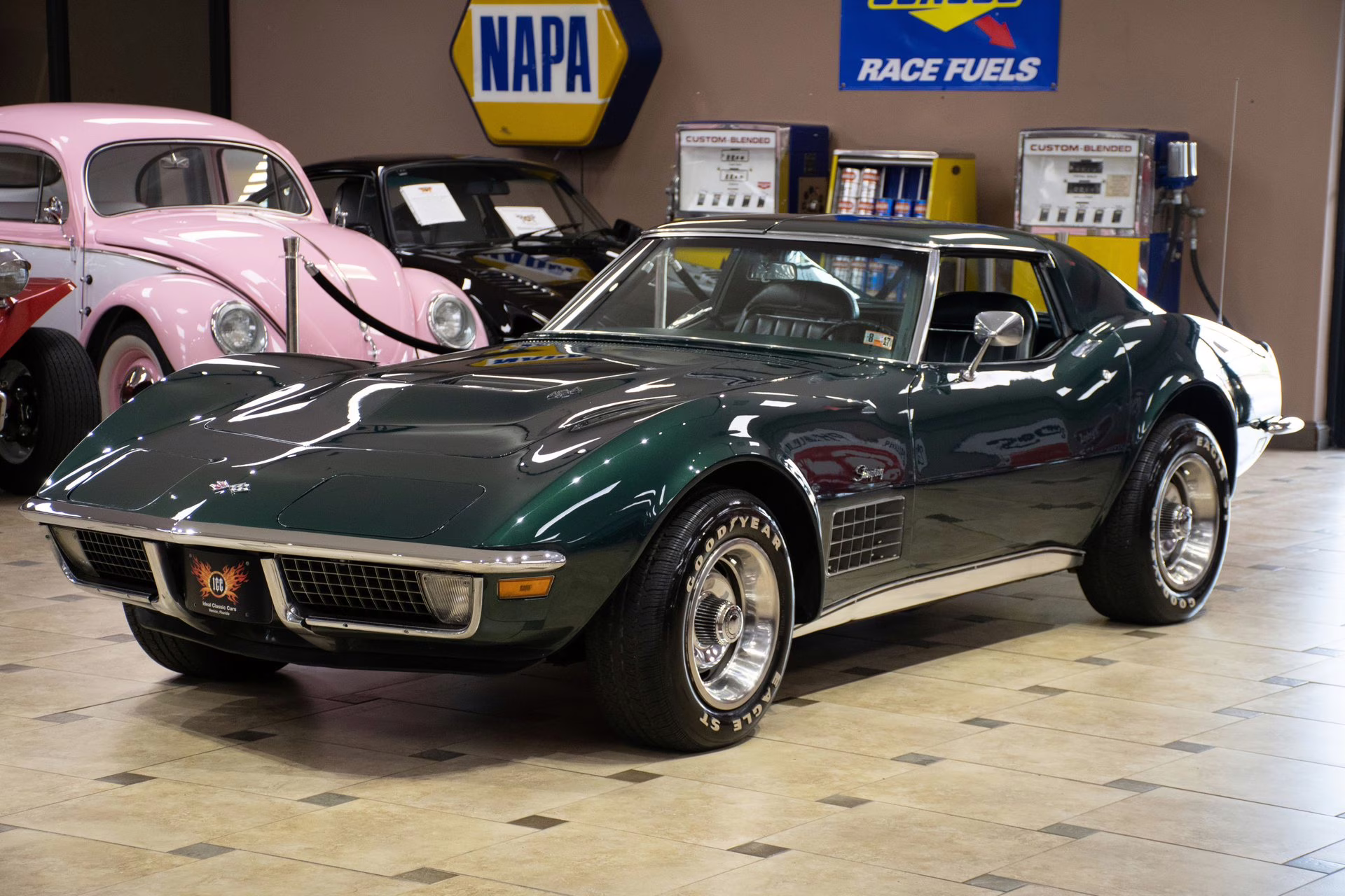 1971 Brands Hatch Green Chevrolet Corvette