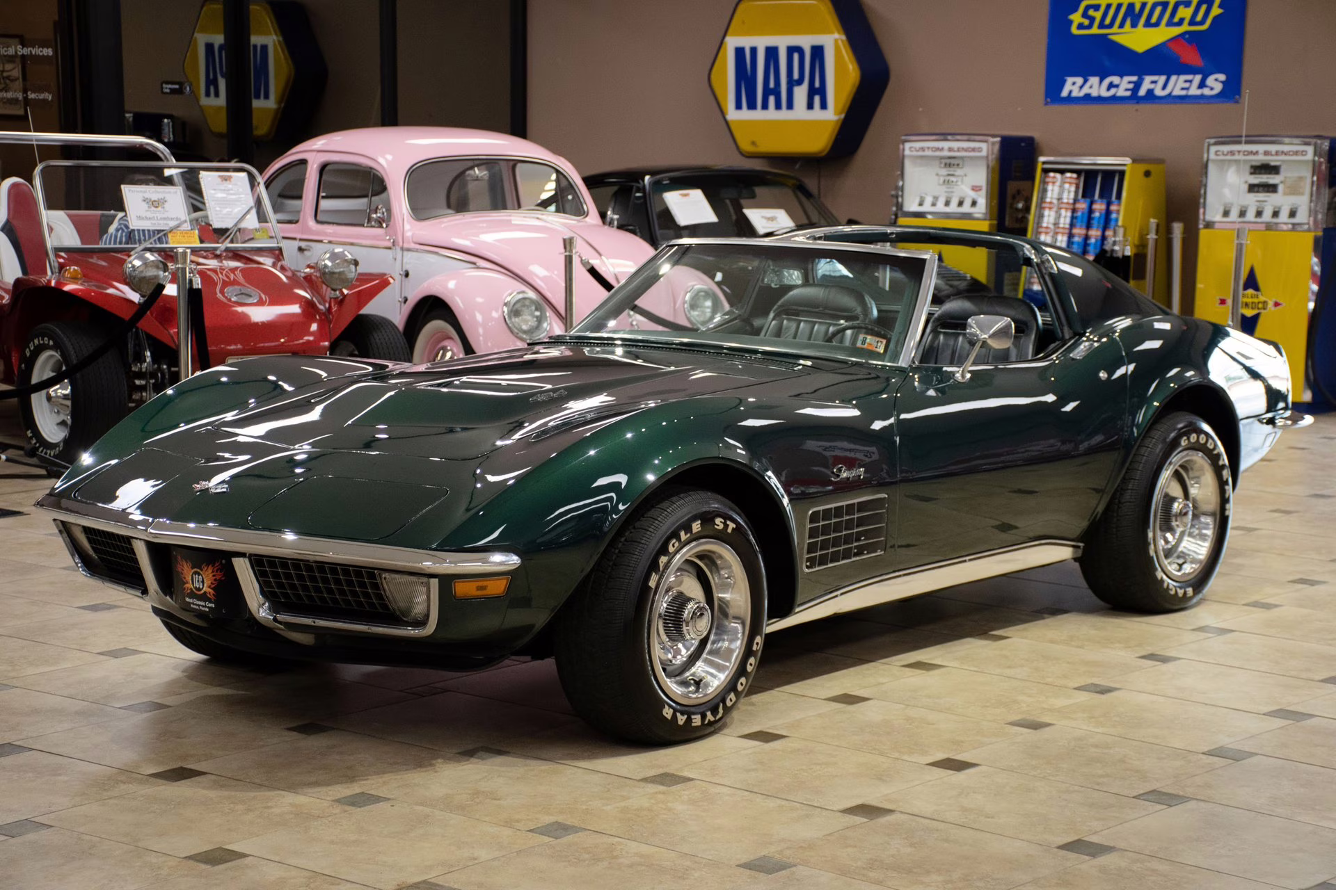 1971 Brands Hatch Green Chevrolet Corvette