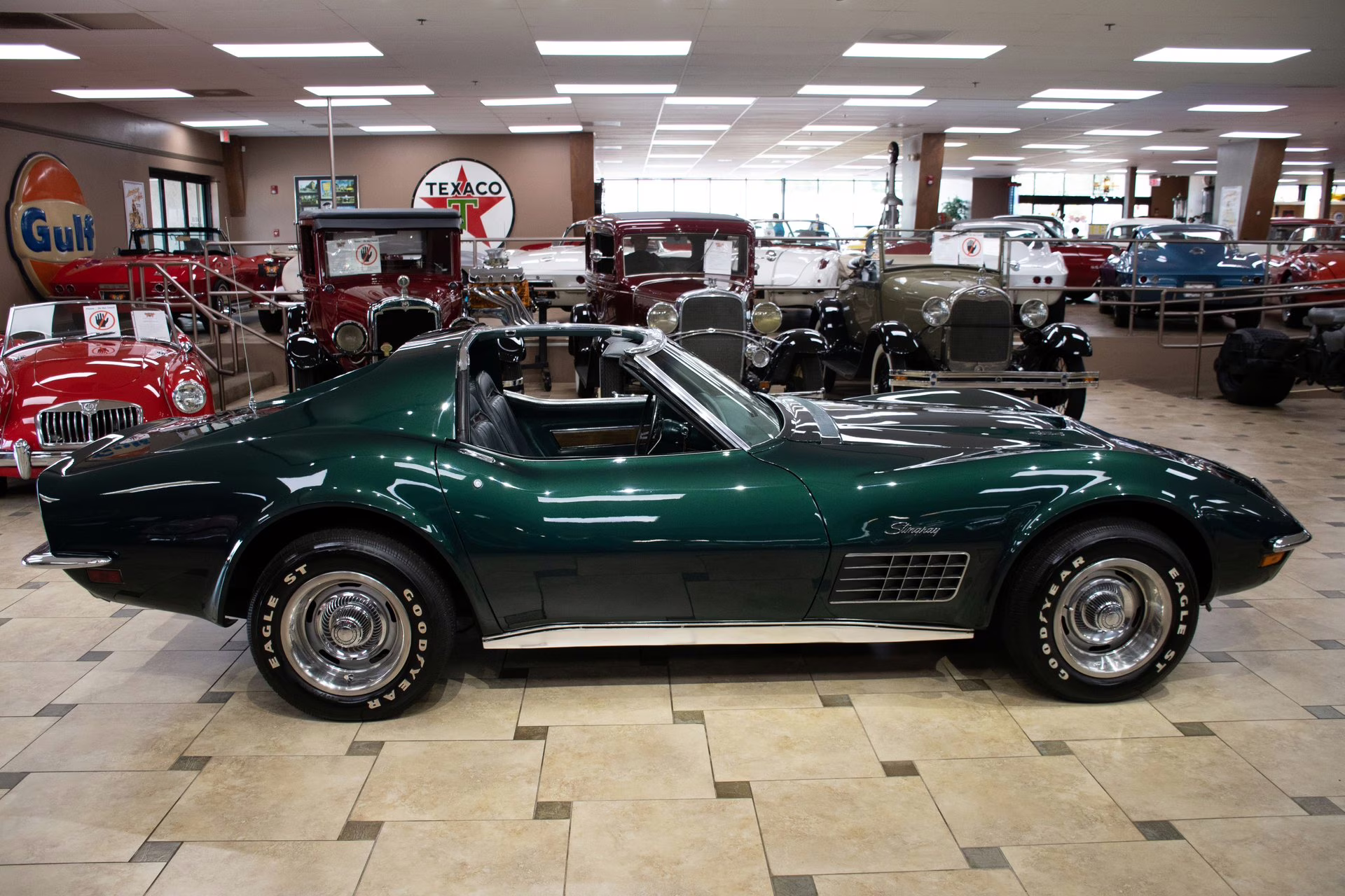1971 Brands Hatch Green Chevrolet Corvette