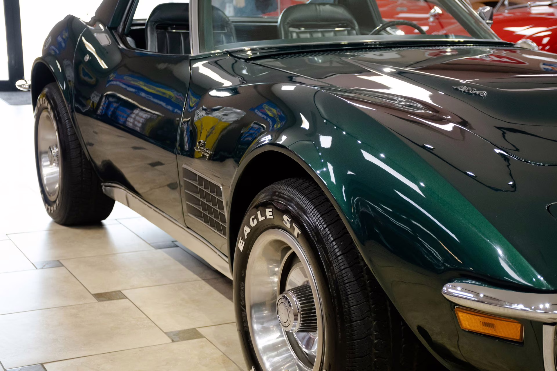 1971 Brands Hatch Green Chevrolet Corvette