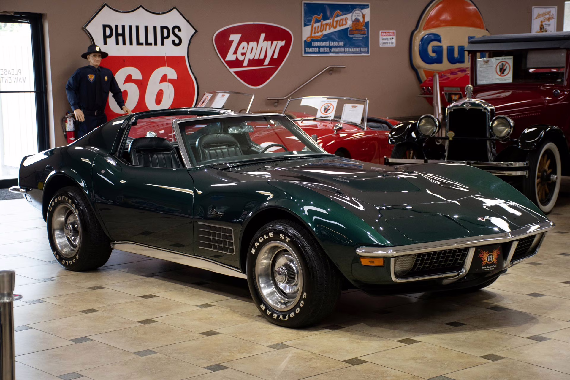 1971 Brands Hatch Green Chevrolet Corvette