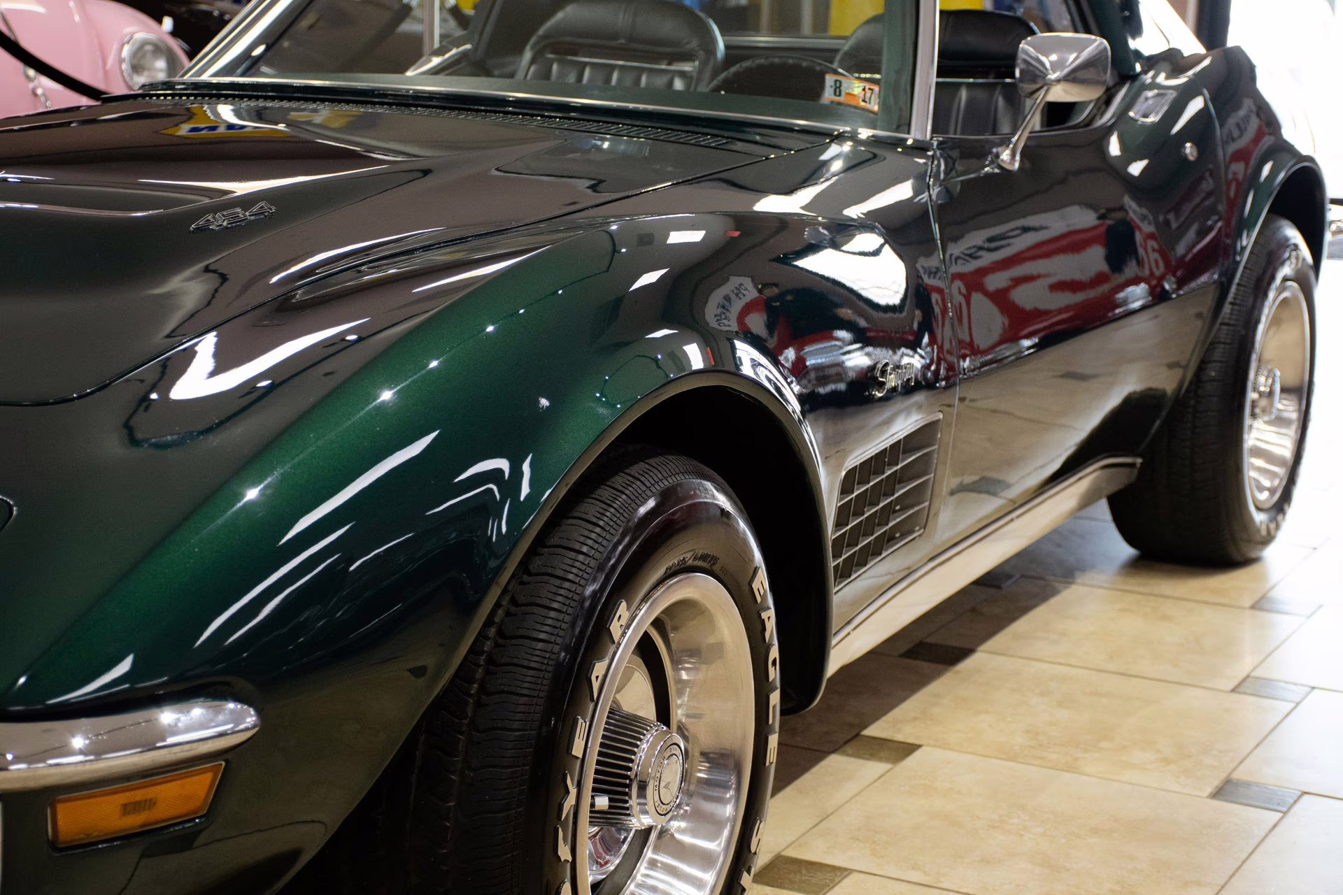 1971 Brands Hatch Green Chevrolet Corvette