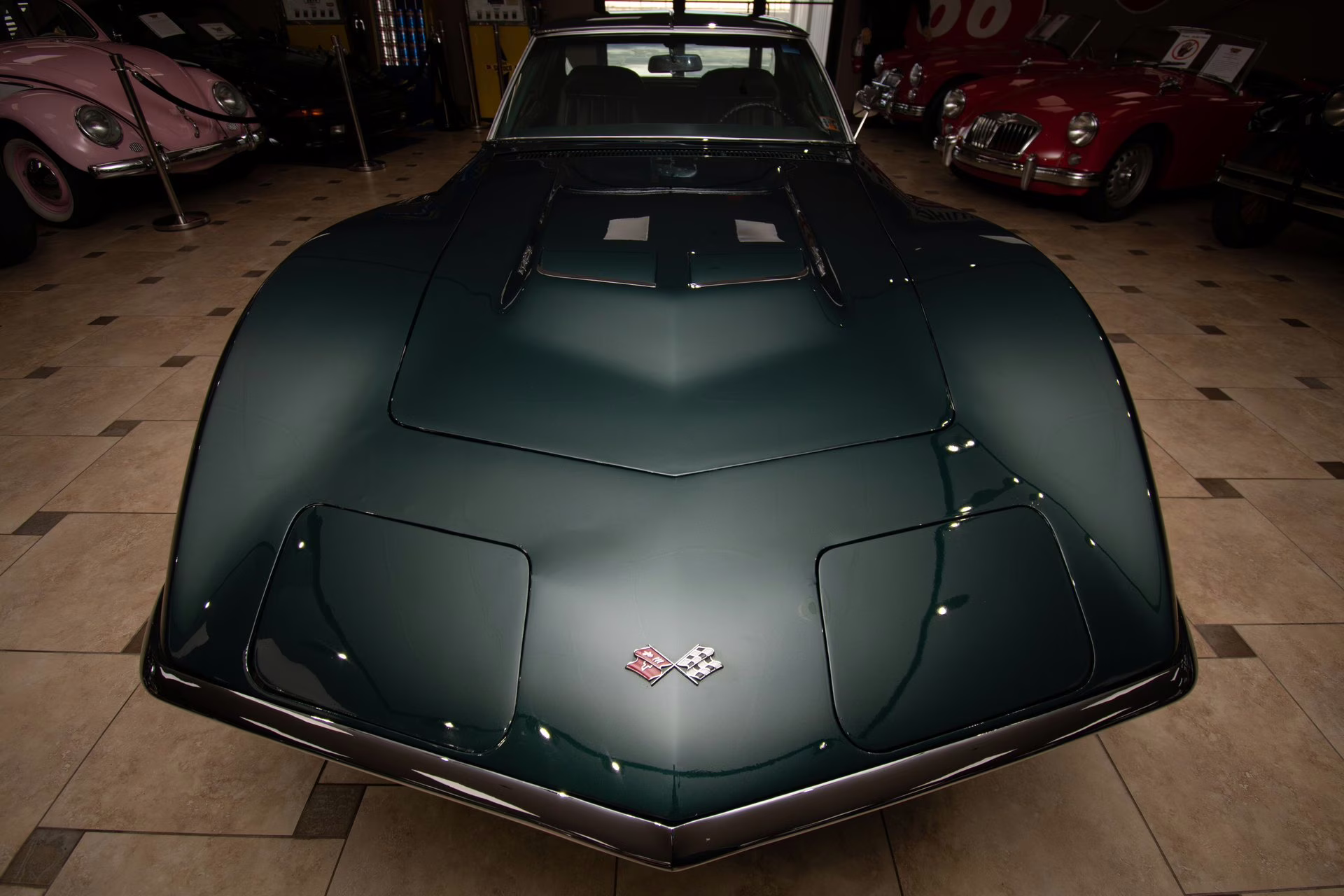 1971 Brands Hatch Green Chevrolet Corvette