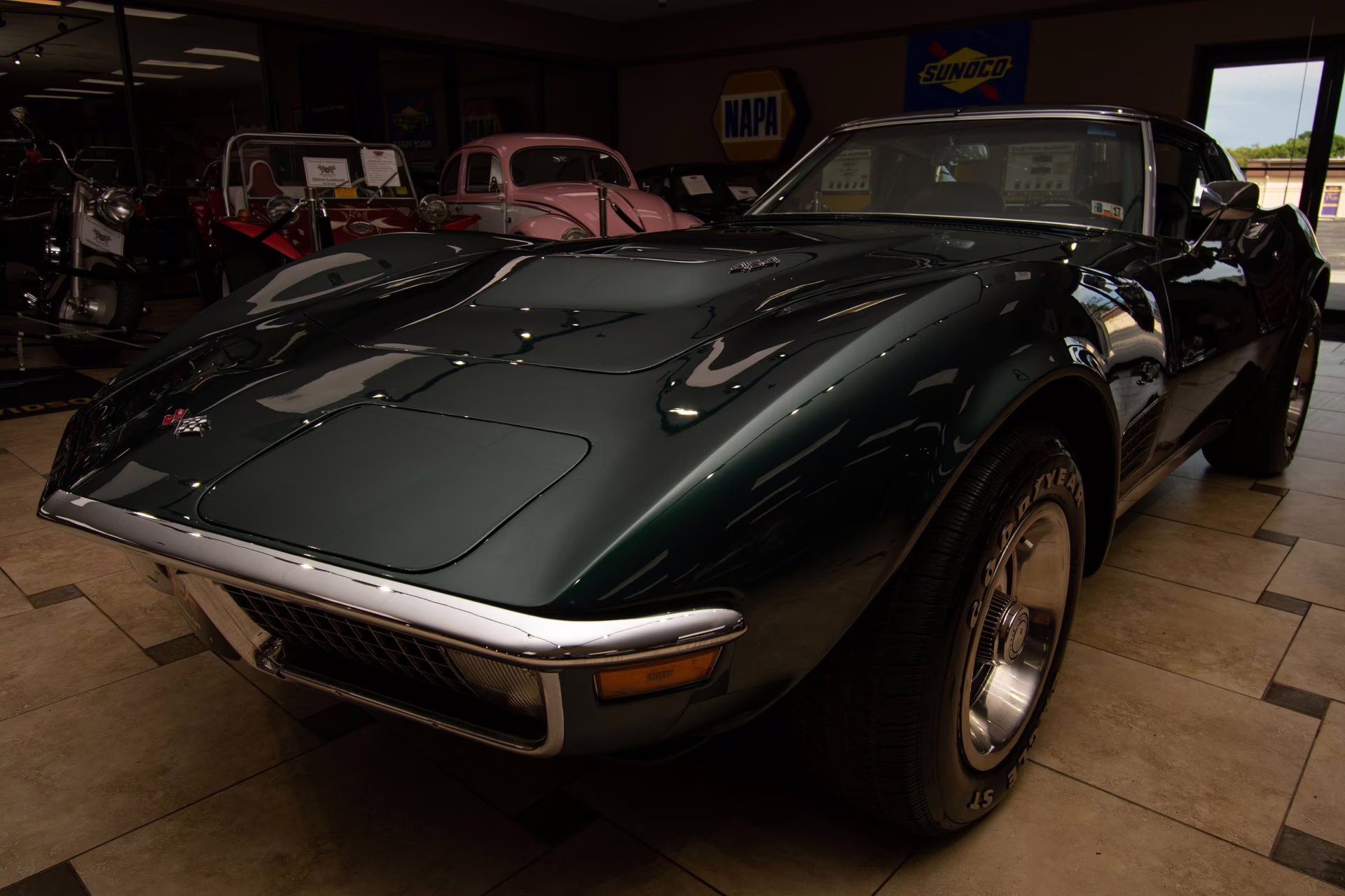 1971 Brands Hatch Green Chevrolet Corvette