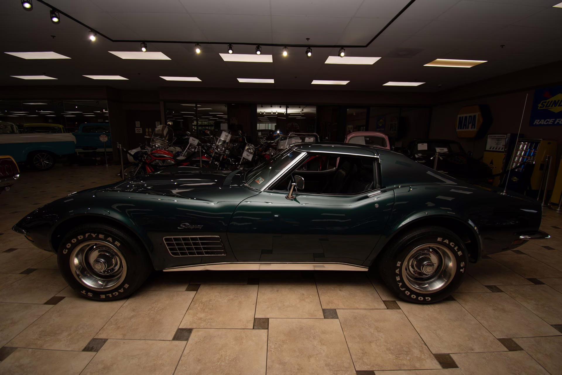 1971 Brands Hatch Green Chevrolet Corvette