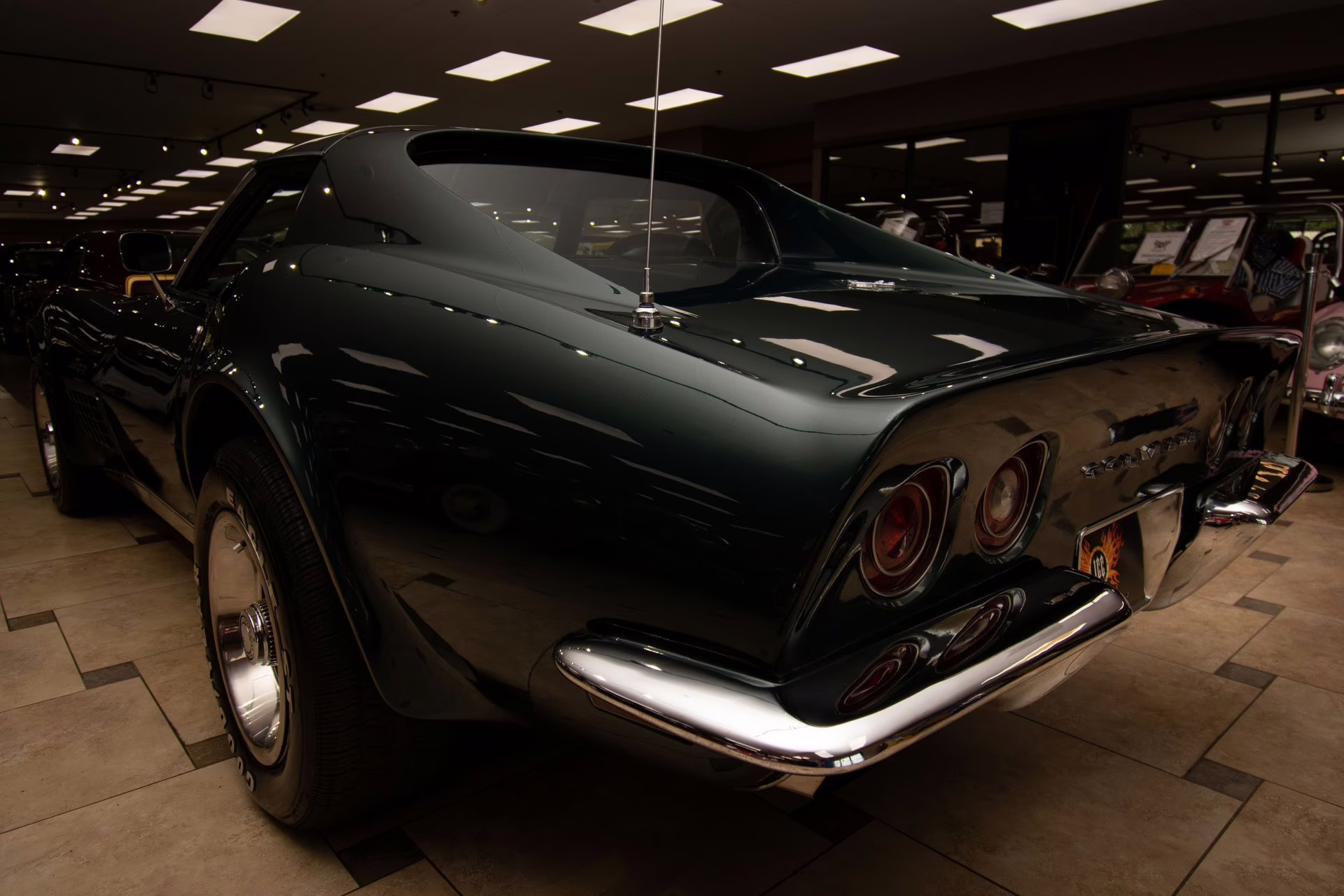 1971 Brands Hatch Green Chevrolet Corvette