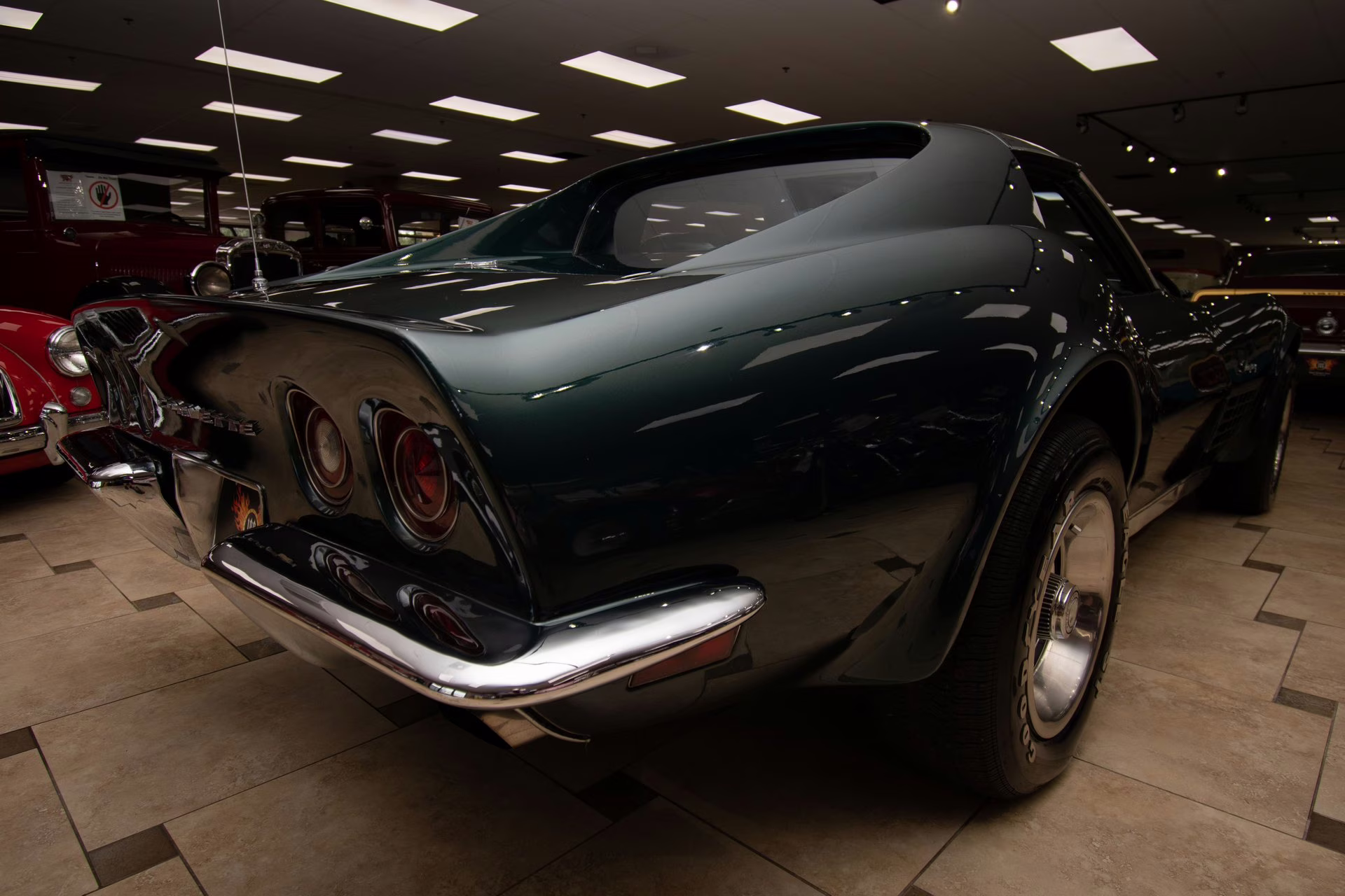 1971 Brands Hatch Green Chevrolet Corvette