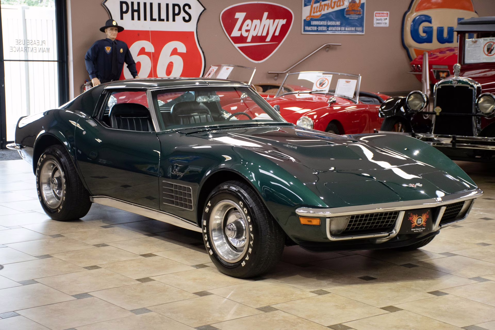 1971 Brands Hatch Green Chevrolet Corvette