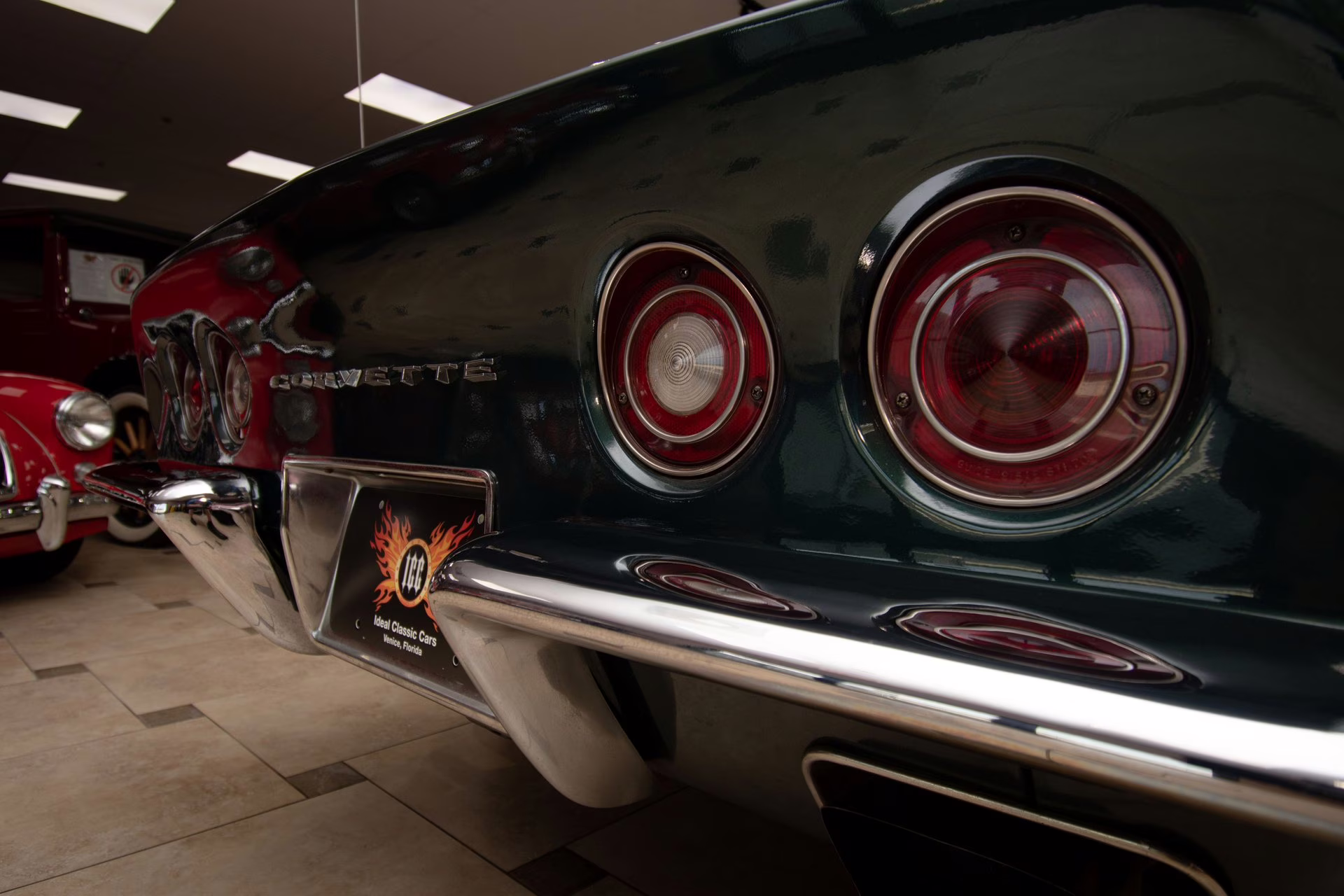 1971 Brands Hatch Green Chevrolet Corvette