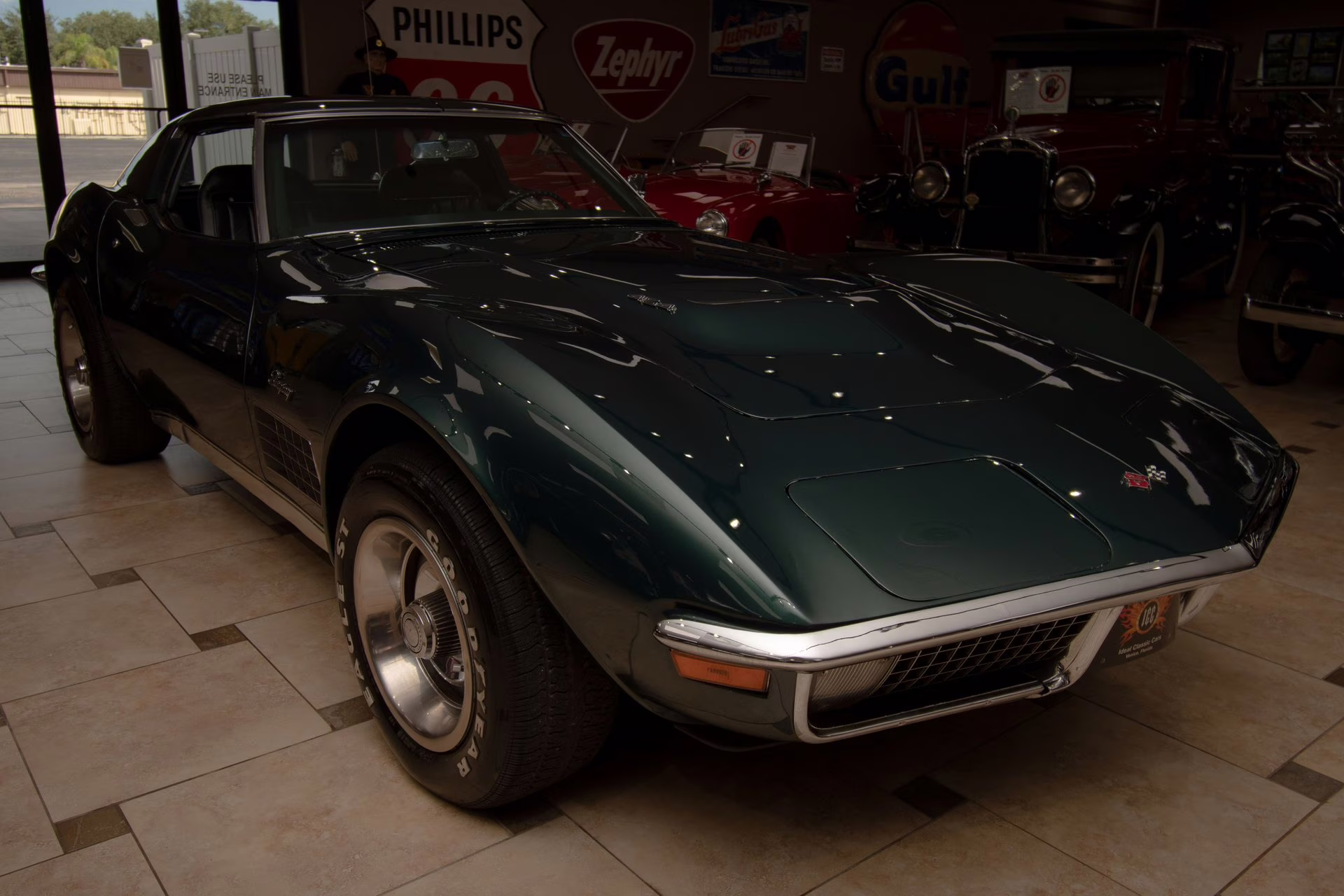 1971 Brands Hatch Green Chevrolet Corvette