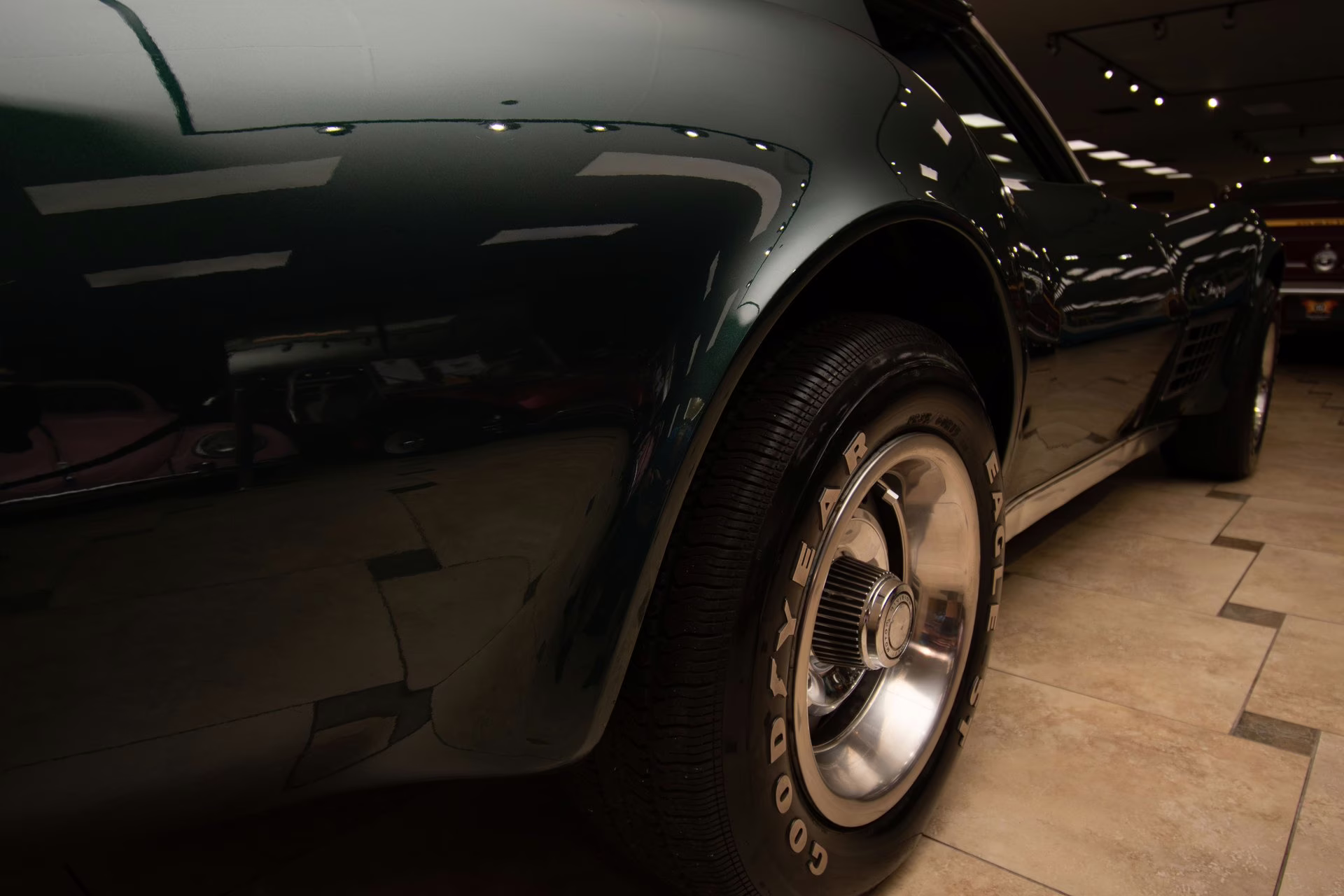 1971 Brands Hatch Green Chevrolet Corvette