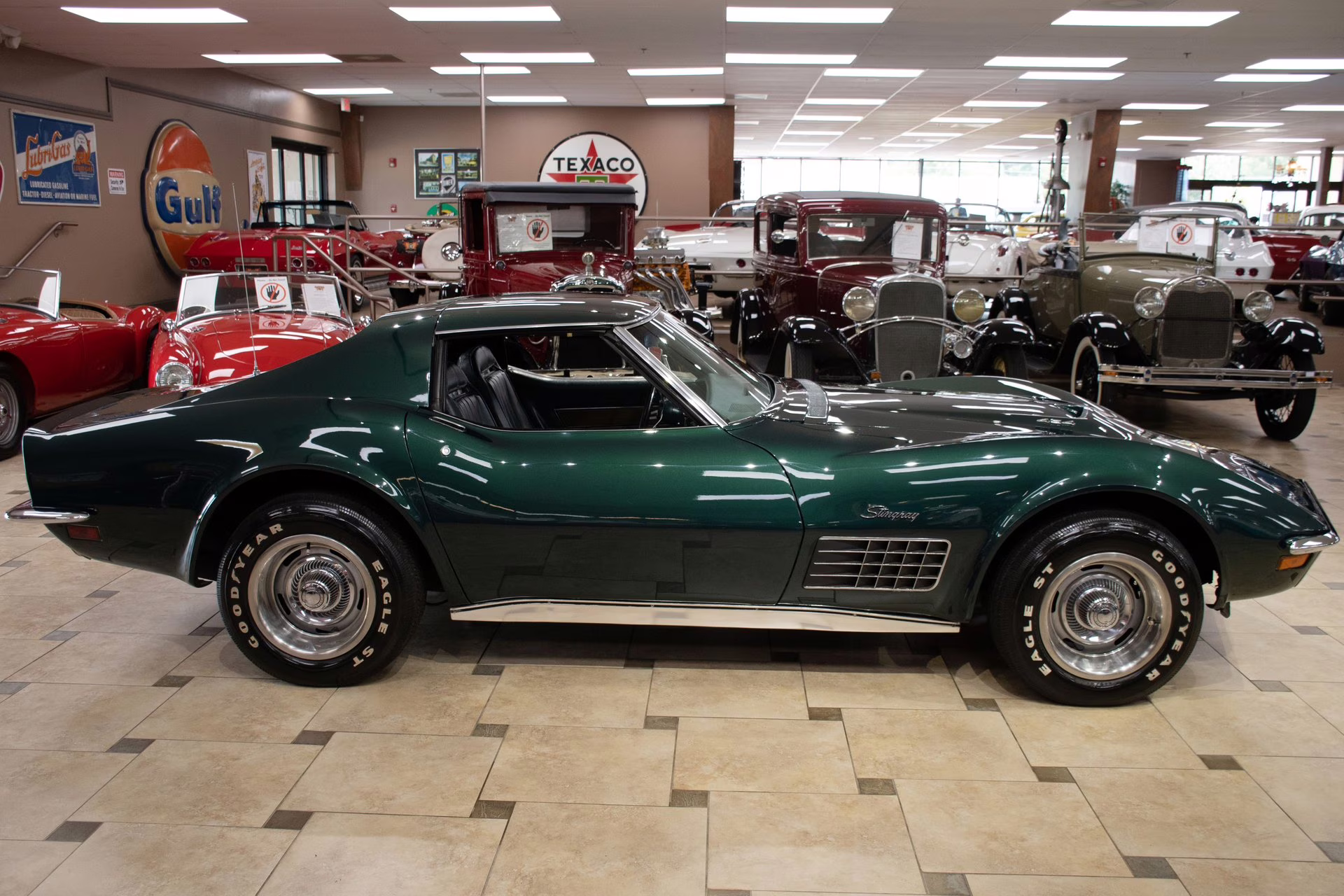 1971 Brands Hatch Green Chevrolet Corvette