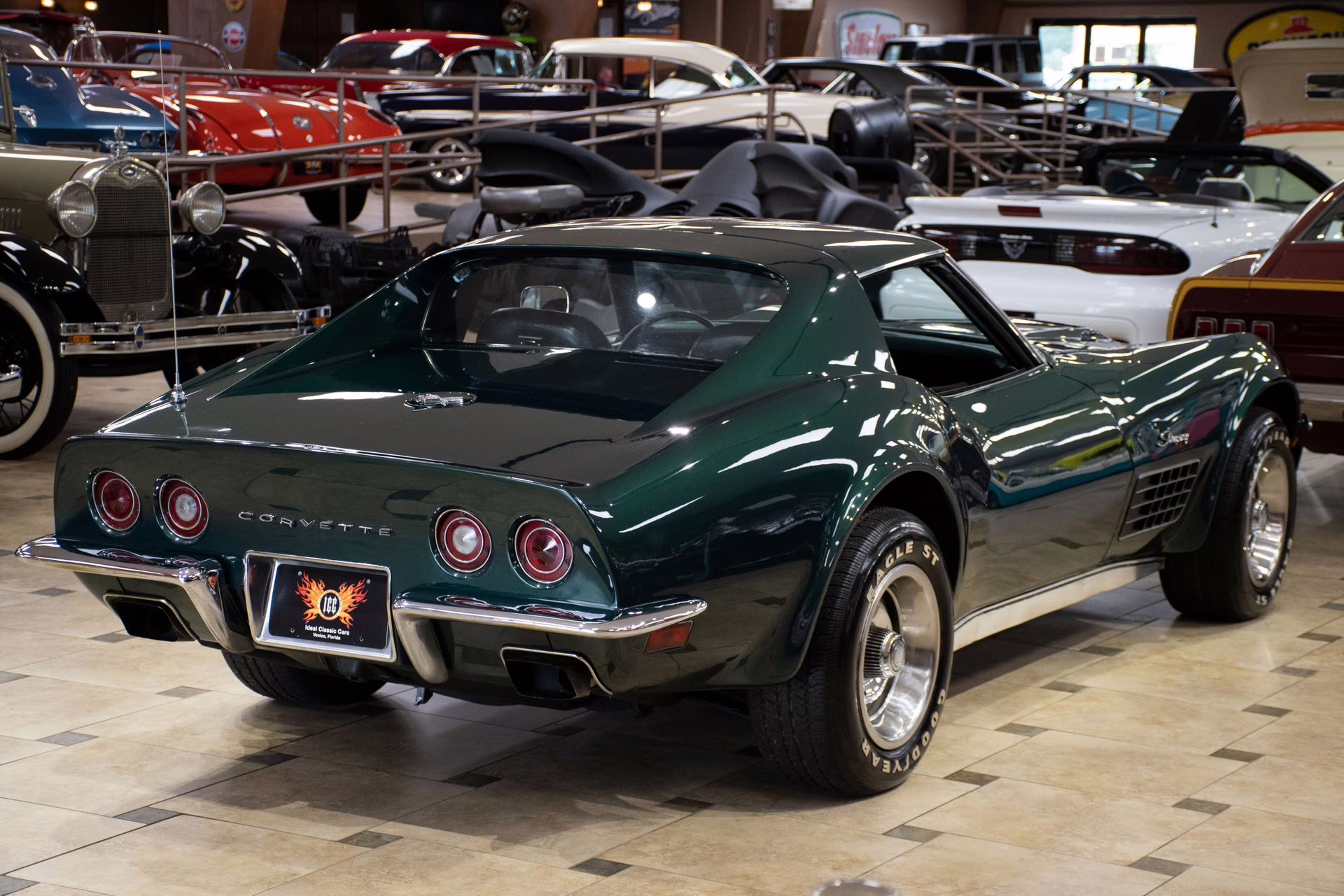 1971 Brands Hatch Green Chevrolet Corvette
