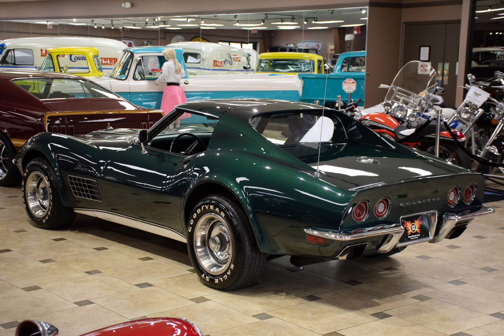 1971 Brands Hatch Green Chevrolet Corvette