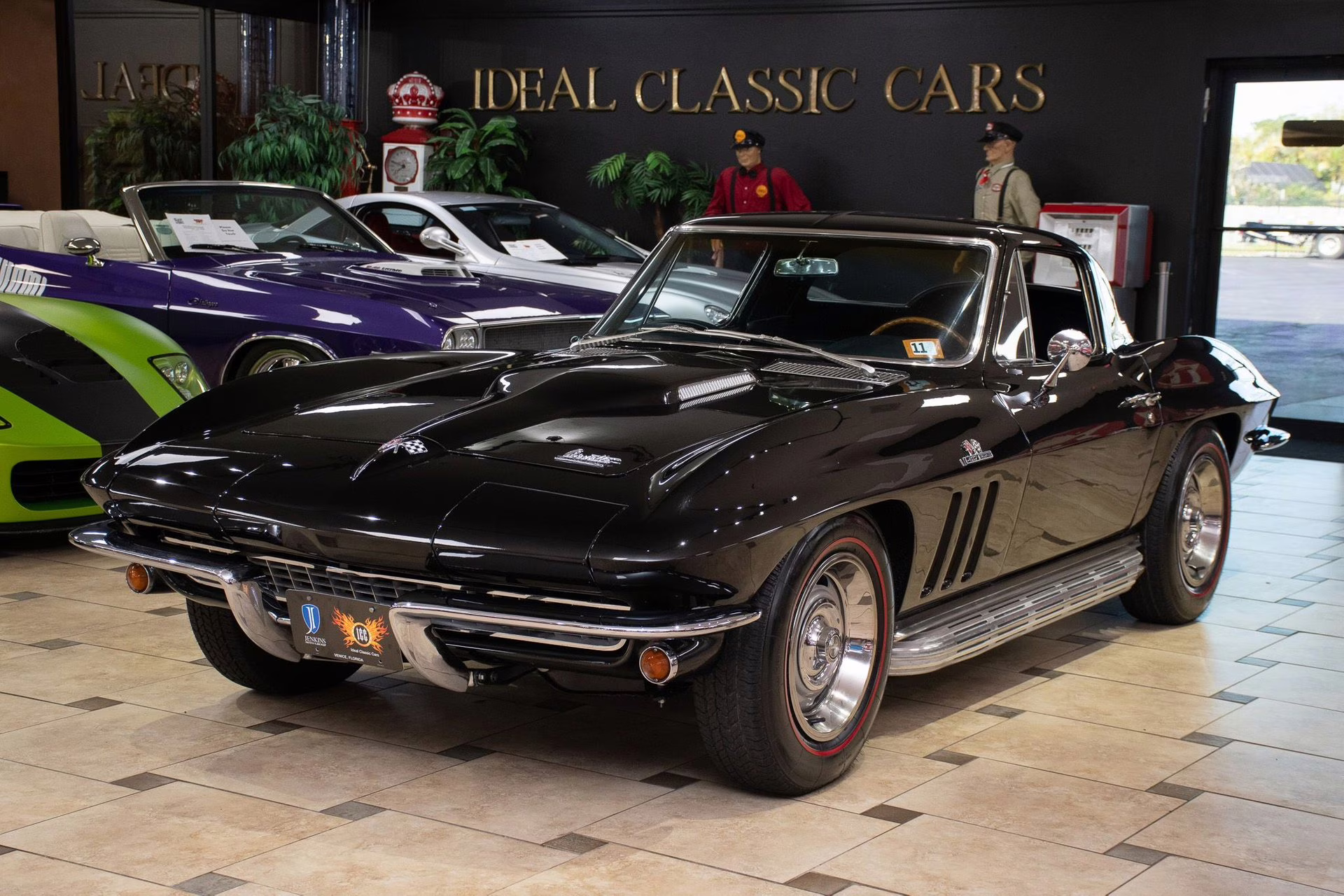 1966 Tuxedo Black Chevrolet Corvette