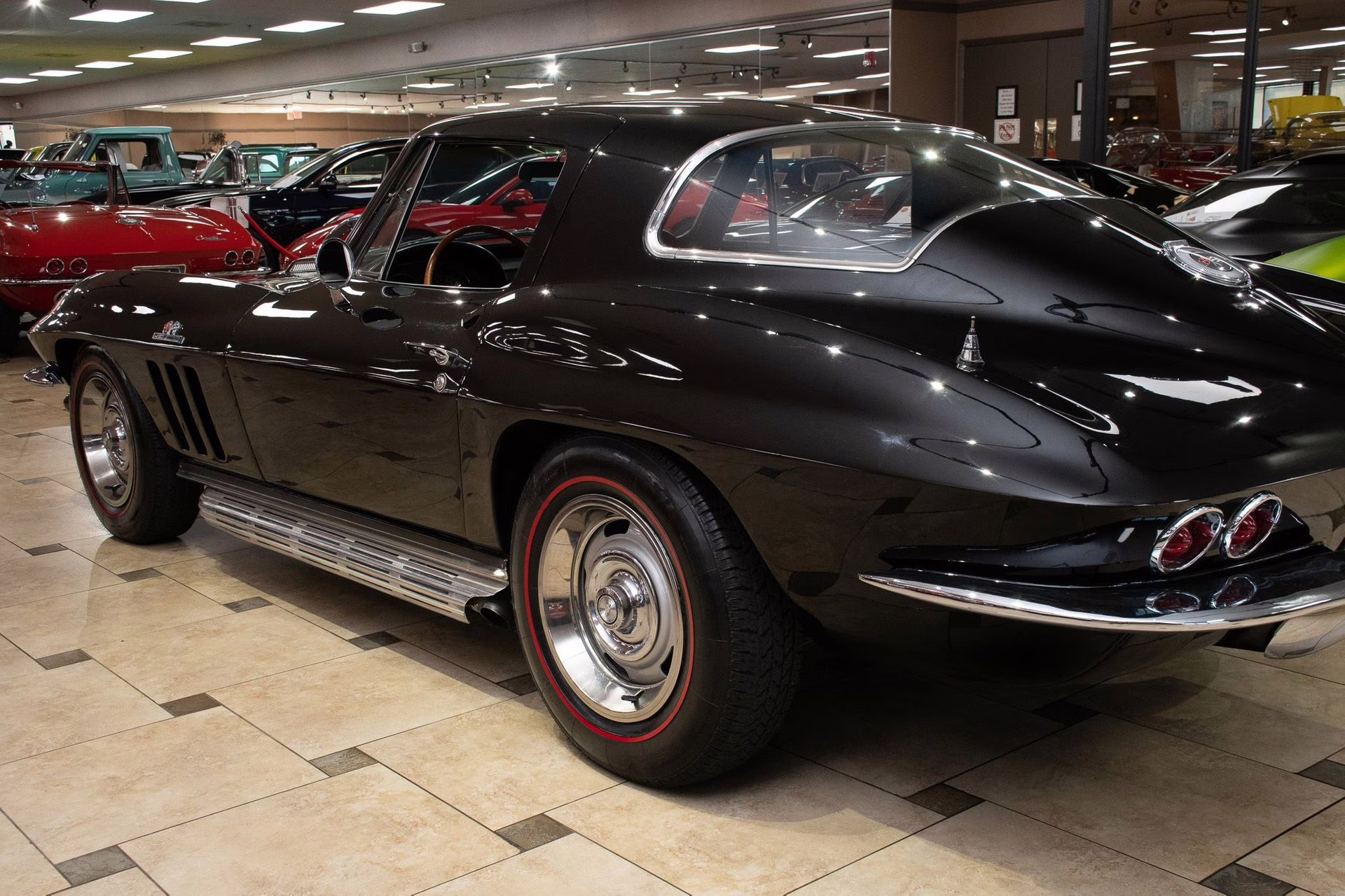 1966 Tuxedo Black Chevrolet Corvette