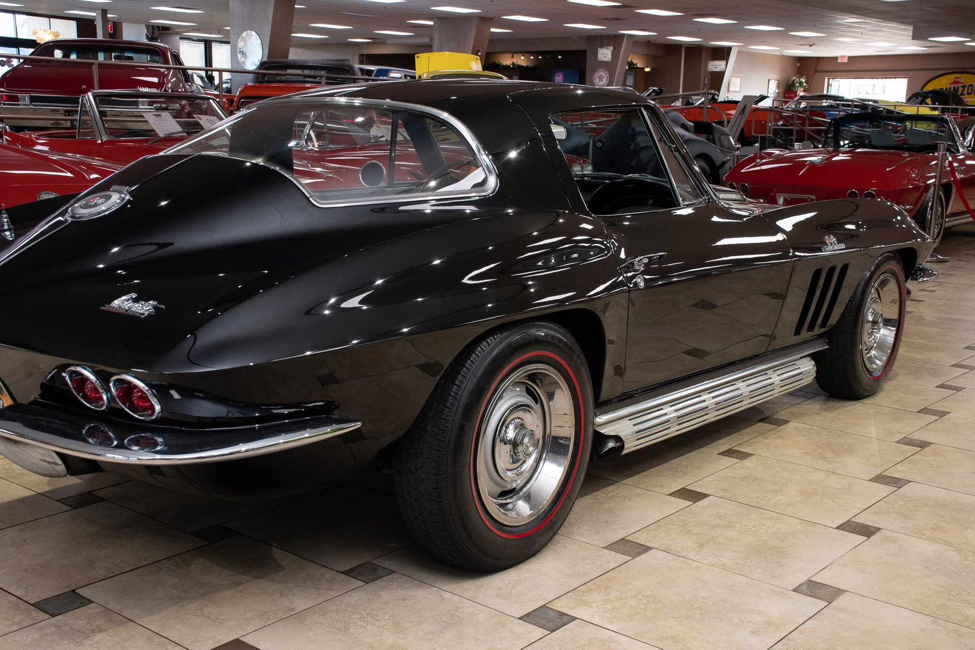 1966 Tuxedo Black Chevrolet Corvette