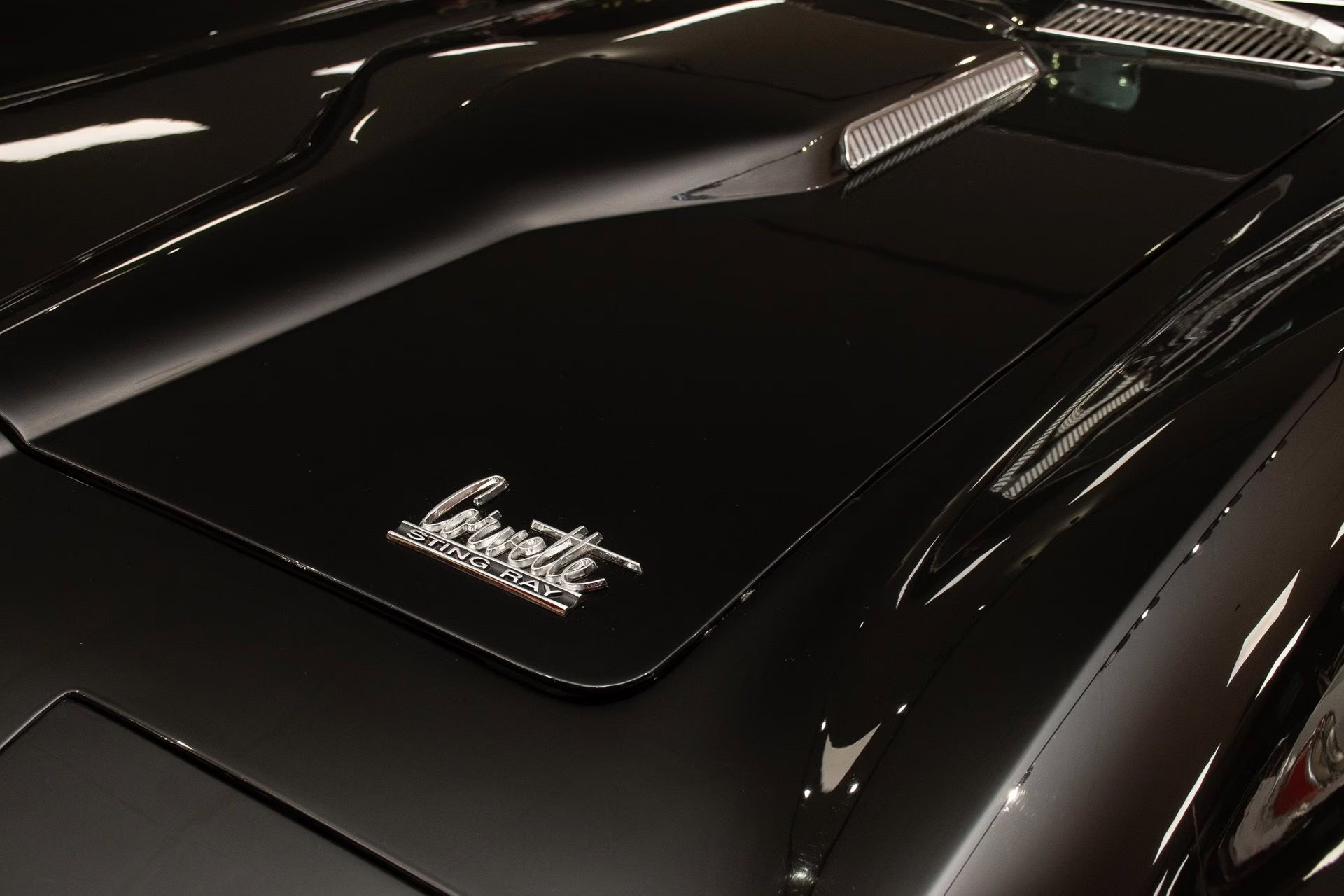 1966 Tuxedo Black Chevrolet Corvette