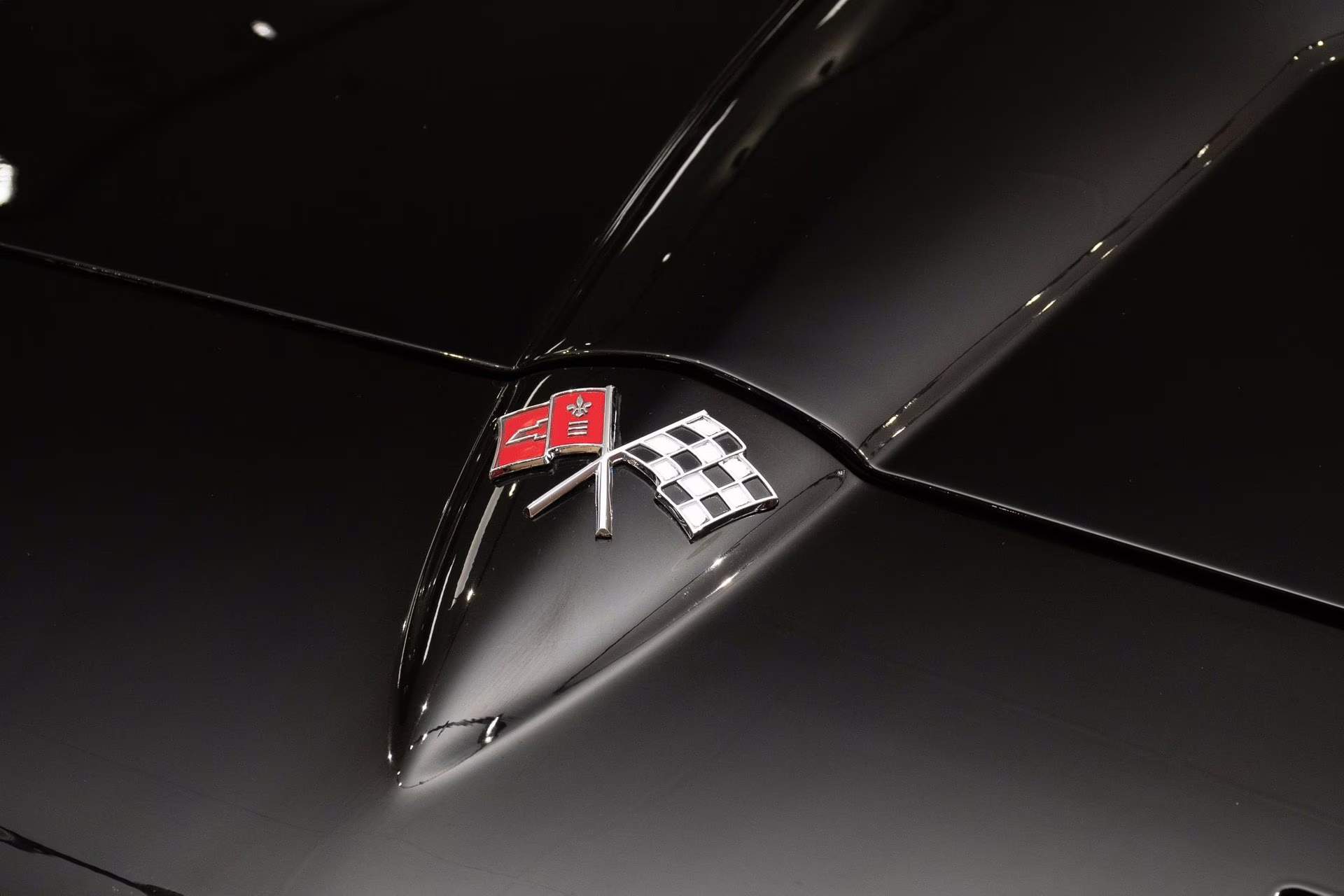 1966 Tuxedo Black Chevrolet Corvette