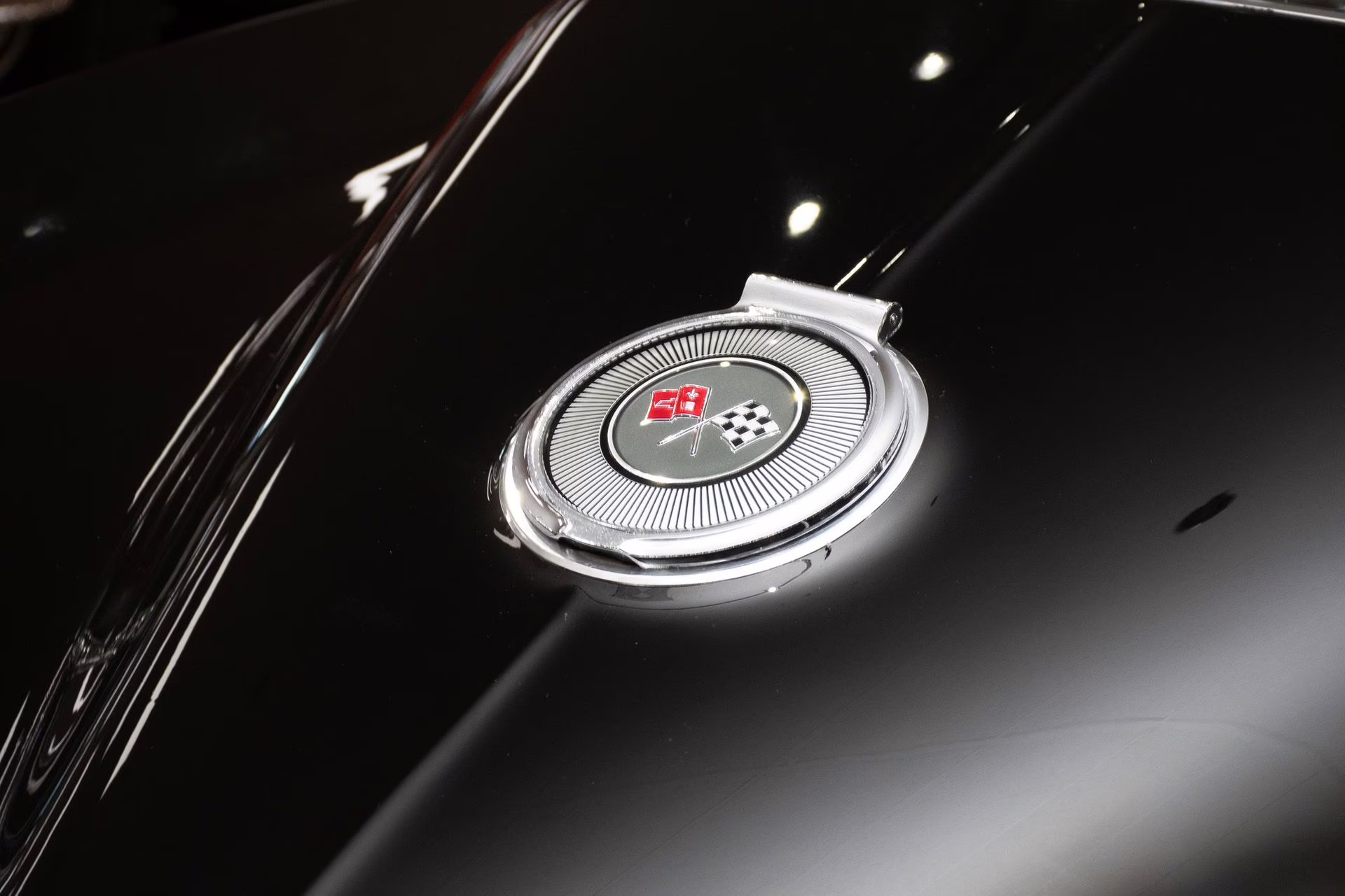 1966 Tuxedo Black Chevrolet Corvette