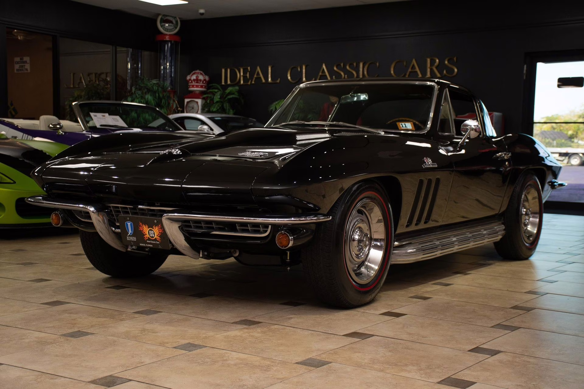 1966 Tuxedo Black Chevrolet Corvette