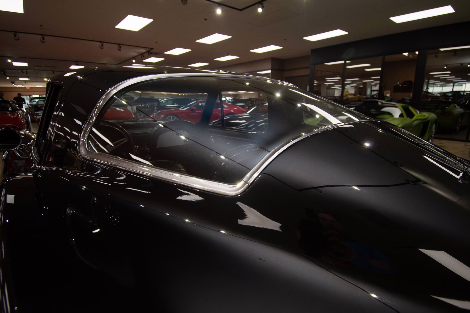 1966 Tuxedo Black Chevrolet Corvette