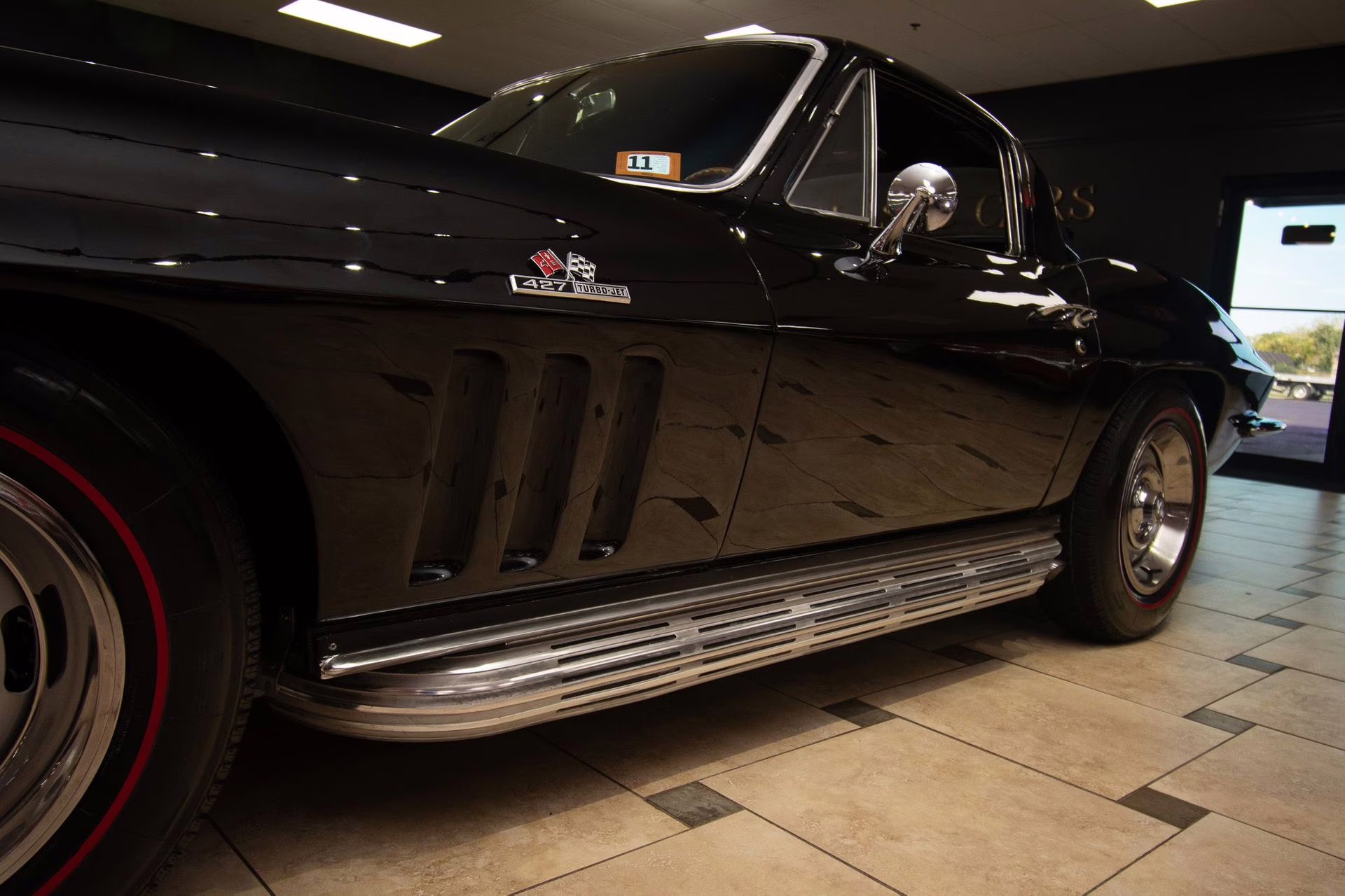 1966 Tuxedo Black Chevrolet Corvette