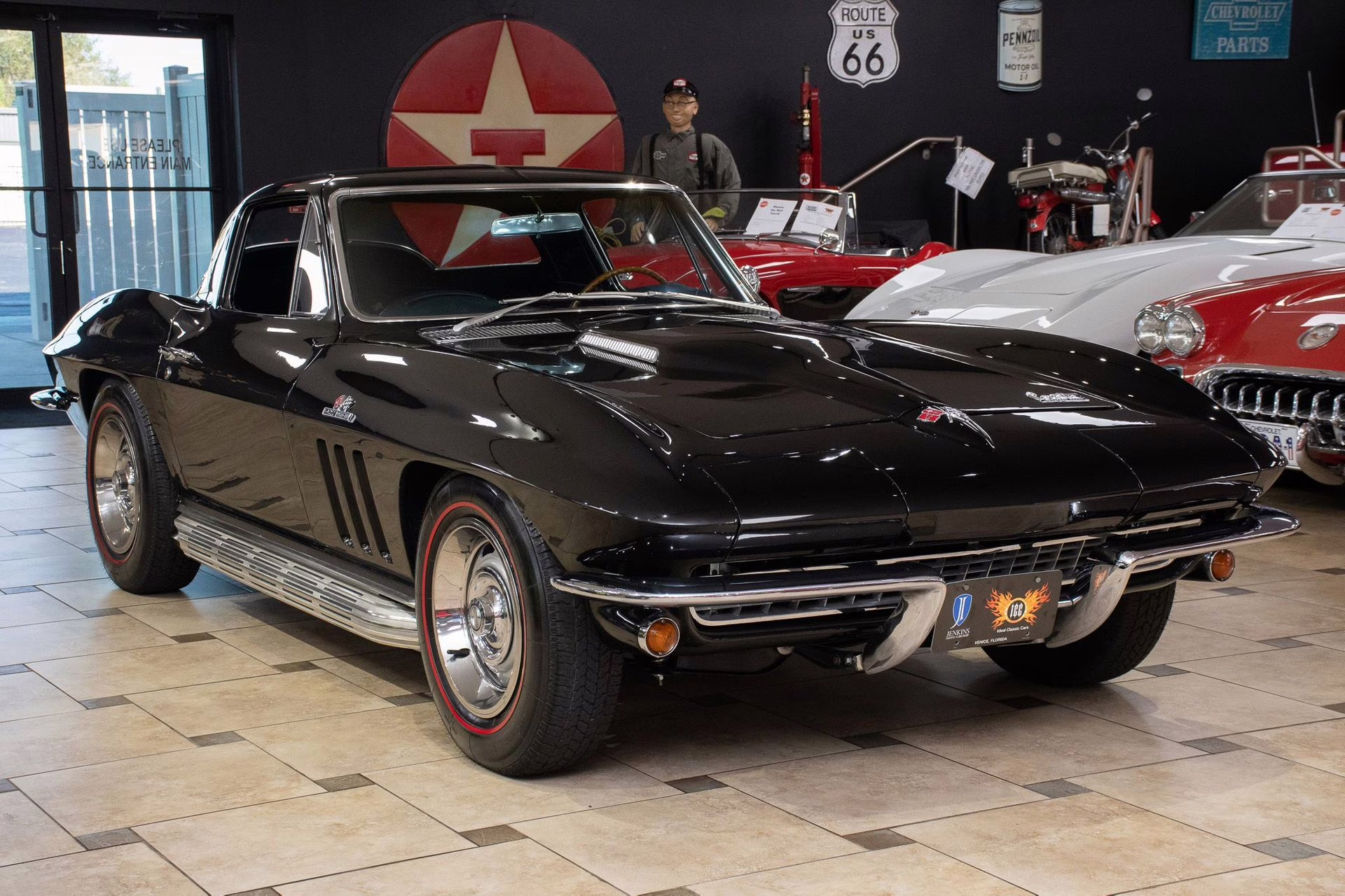 1966 Tuxedo Black Chevrolet Corvette