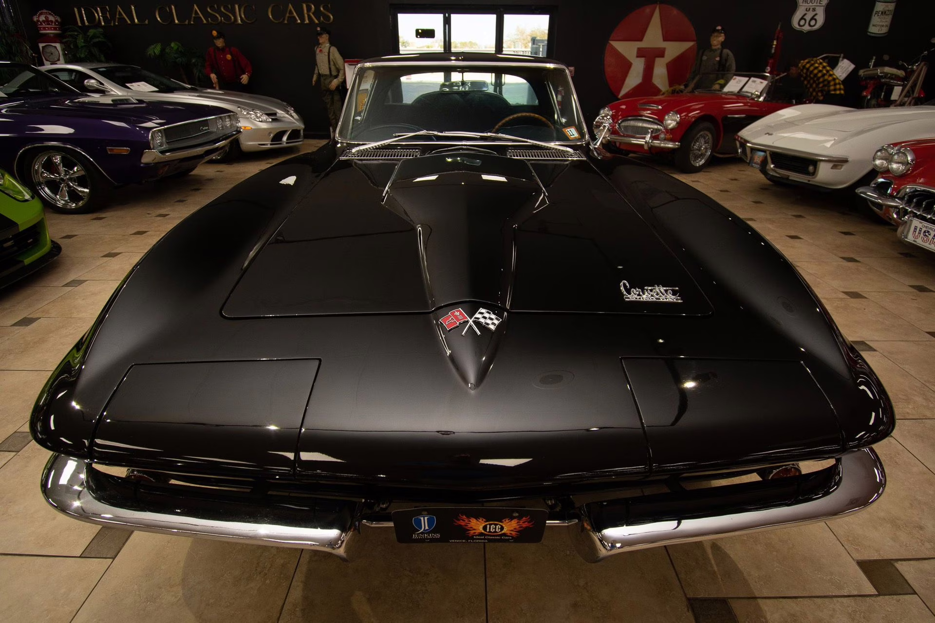 1966 Tuxedo Black Chevrolet Corvette
