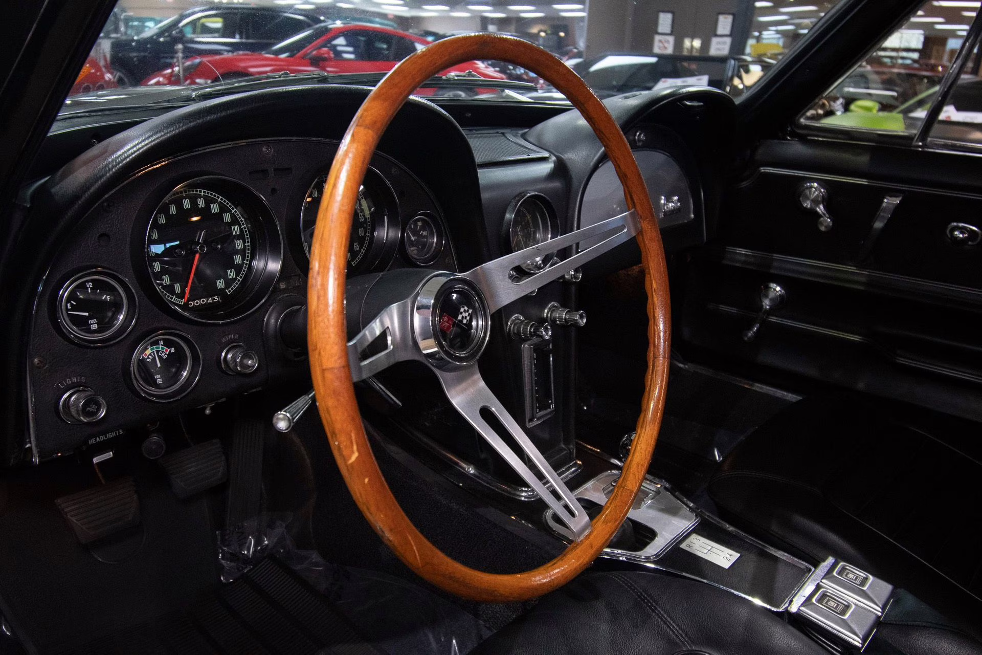 1966 Tuxedo Black Chevrolet Corvette