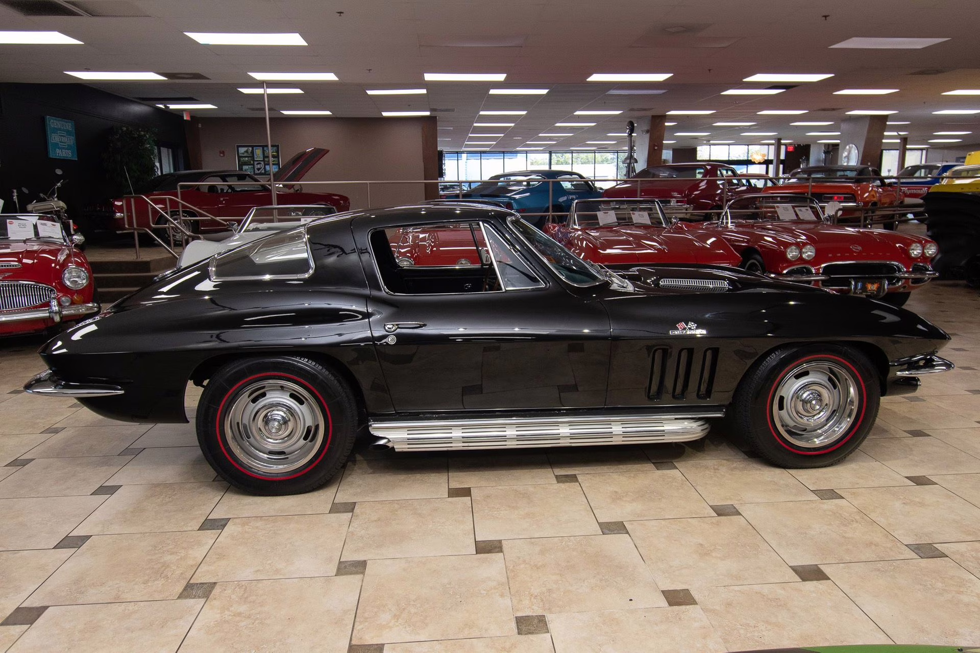 1966 Tuxedo Black Chevrolet Corvette