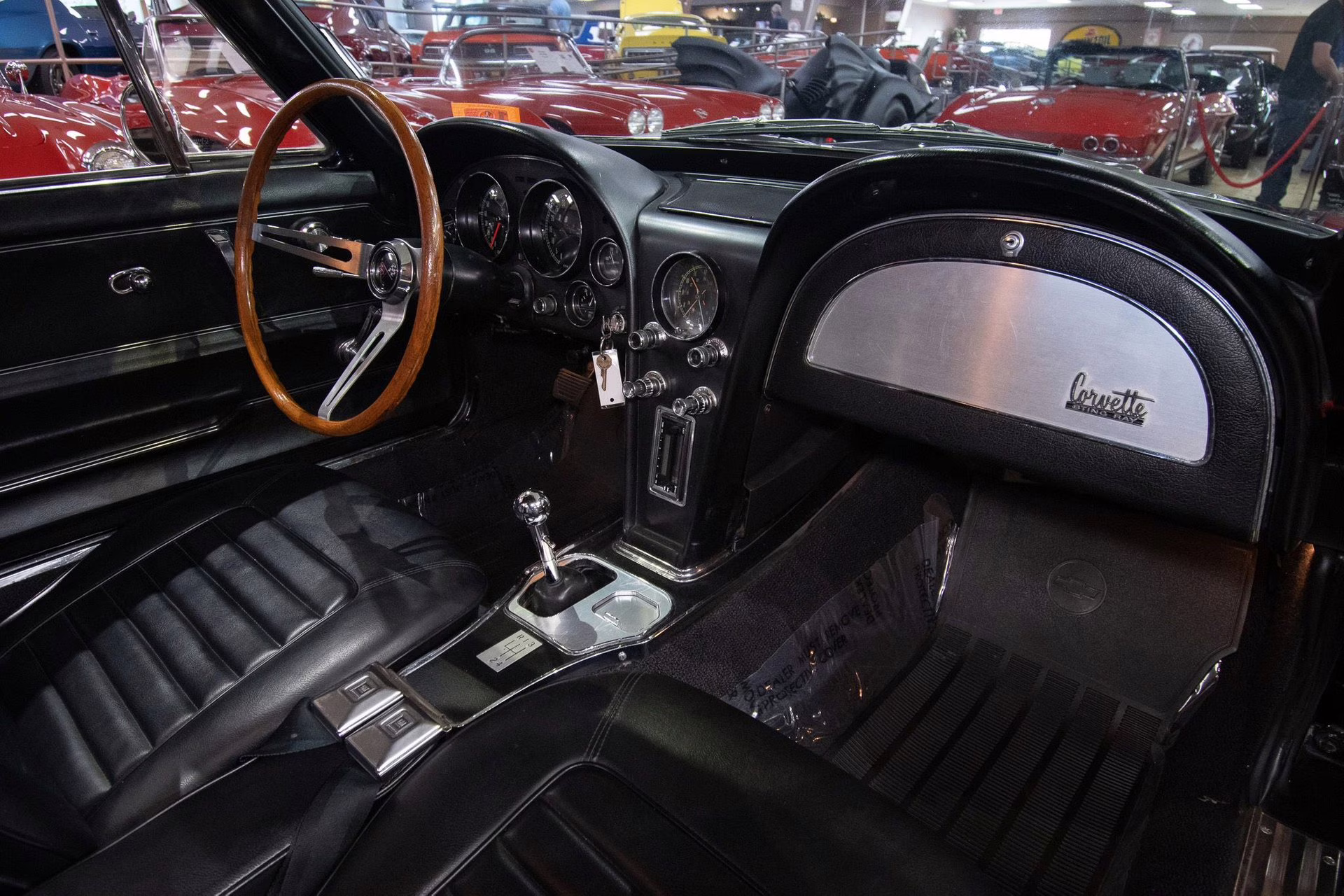 1966 Tuxedo Black Chevrolet Corvette