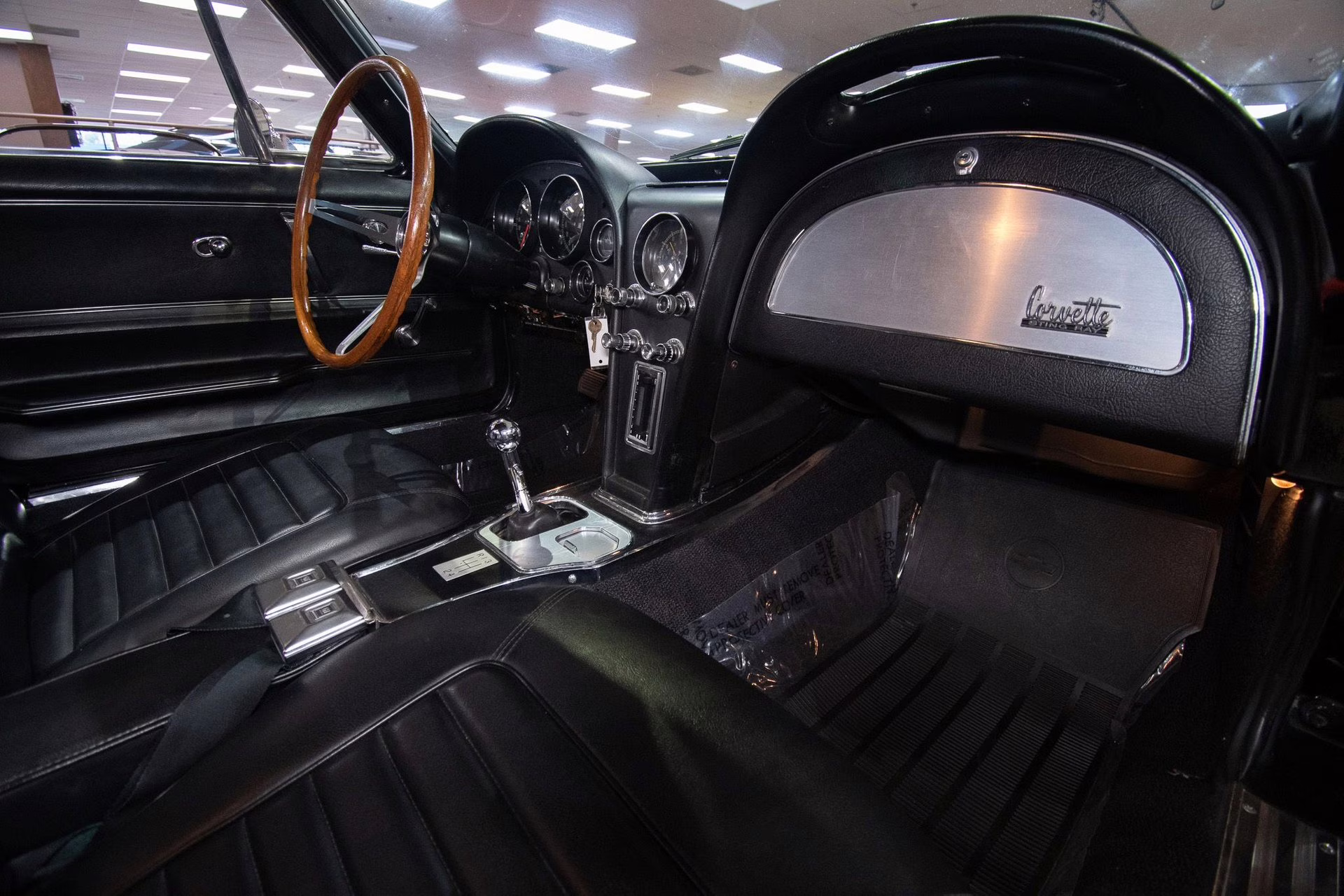 1966 Tuxedo Black Chevrolet Corvette