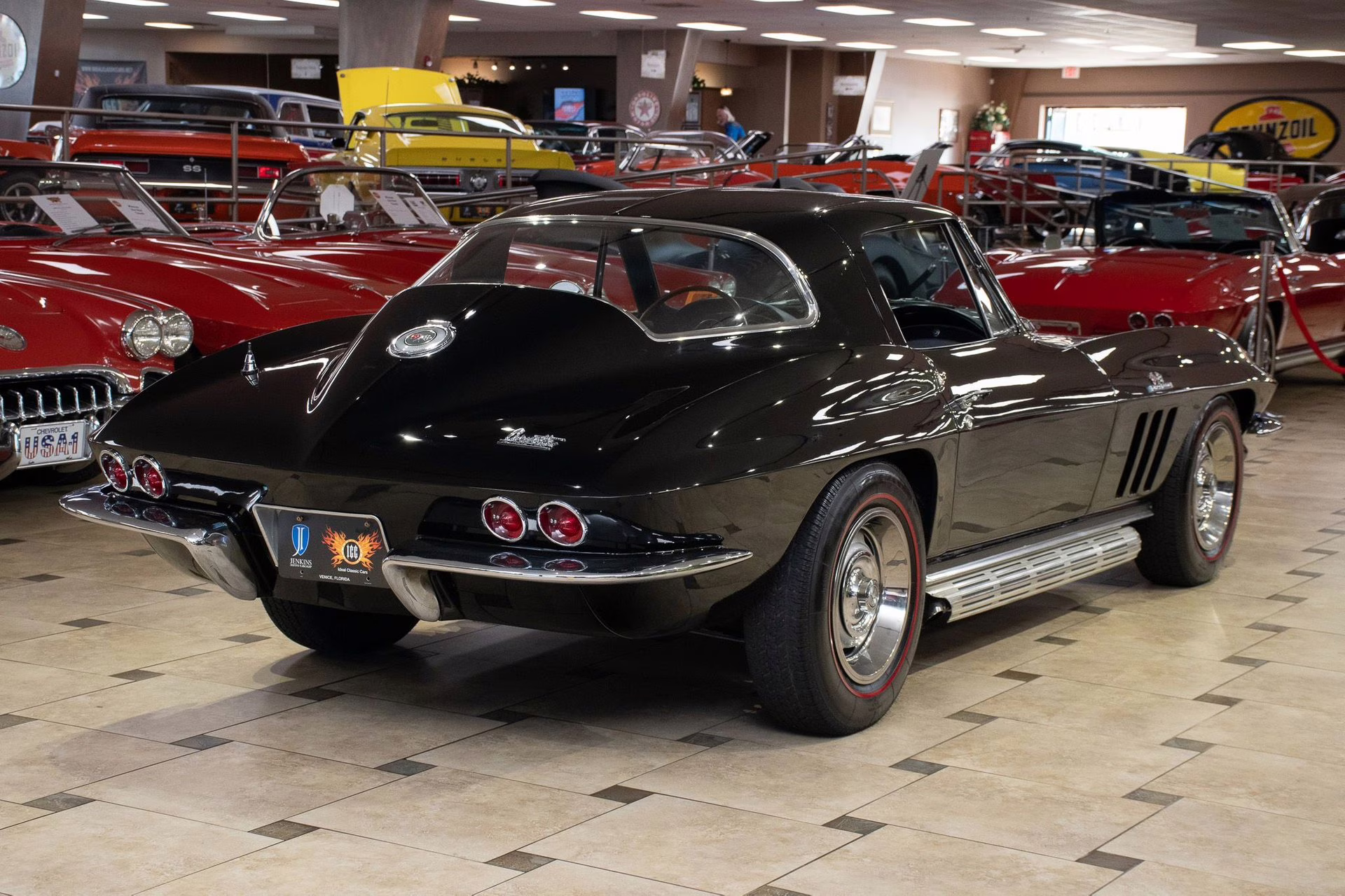 1966 Tuxedo Black Chevrolet Corvette