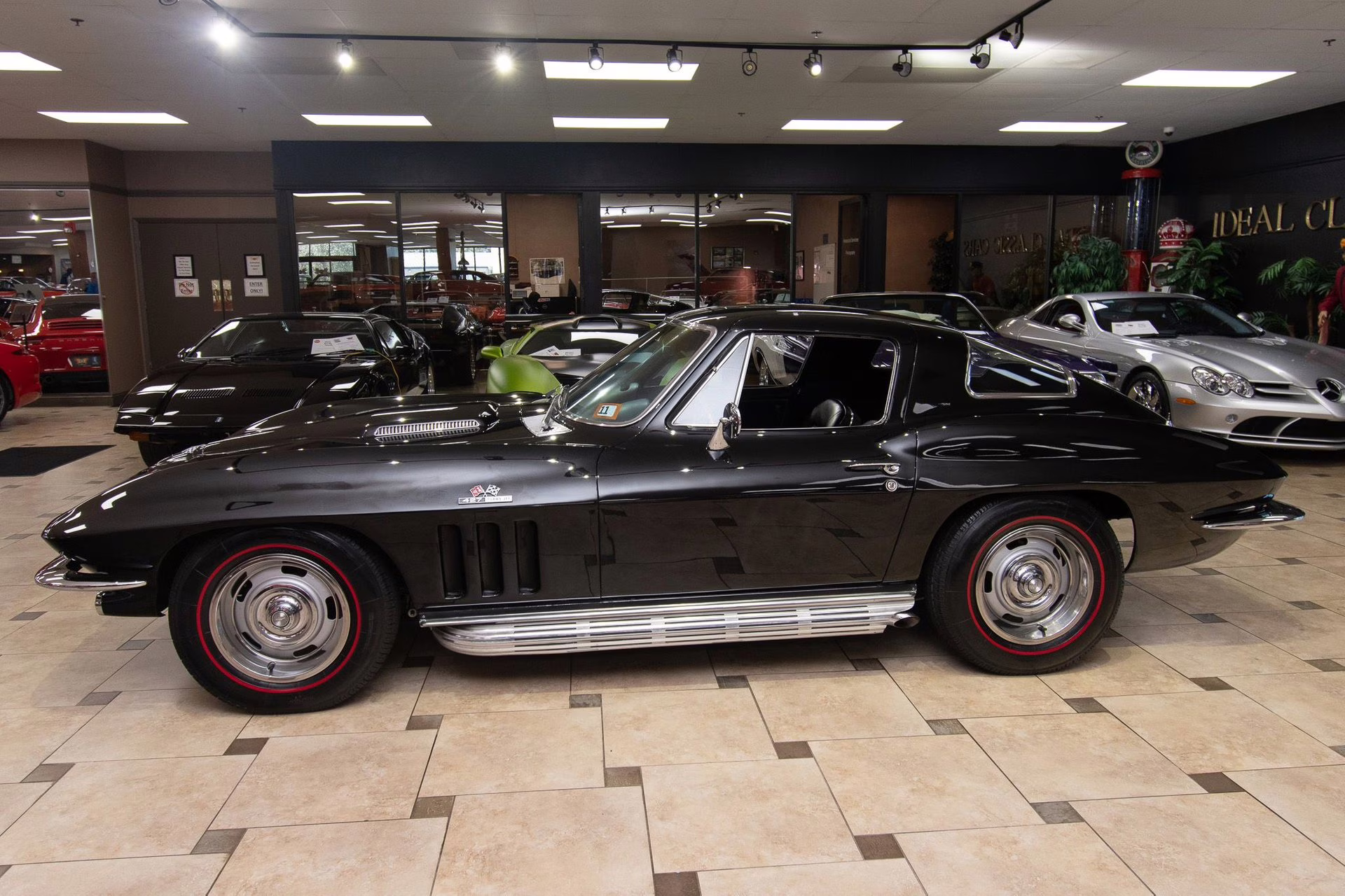 1966 Tuxedo Black Chevrolet Corvette