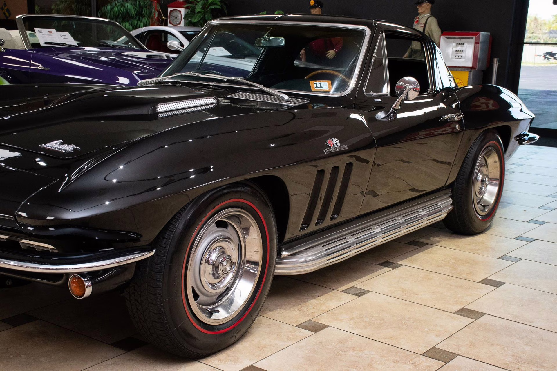 1966 Tuxedo Black Chevrolet Corvette
