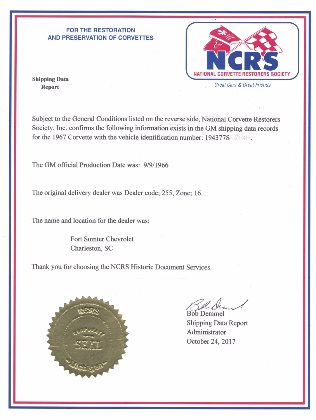 1967 Sunfire Yellow Chevrolet Corvette