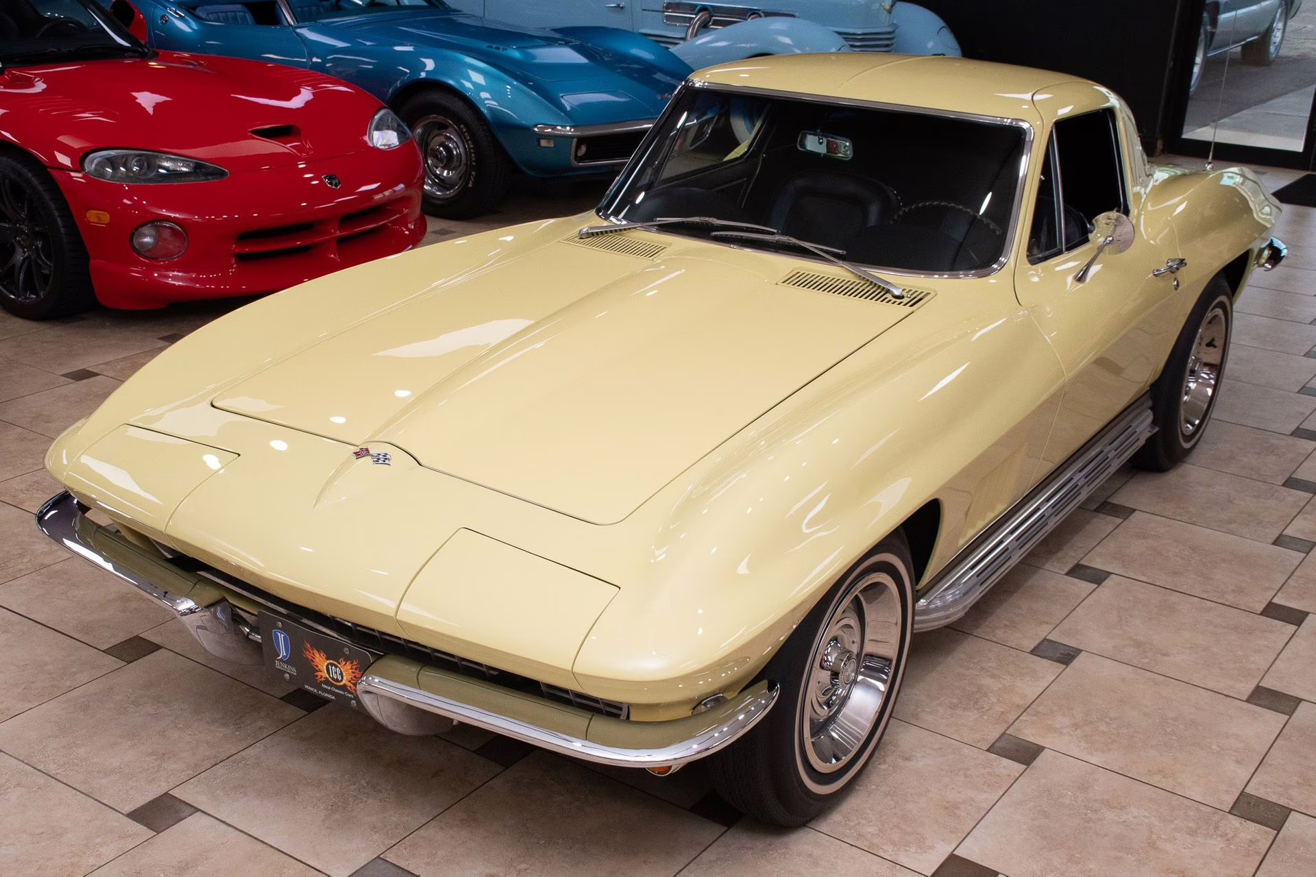 1967 Sunfire Yellow Chevrolet Corvette