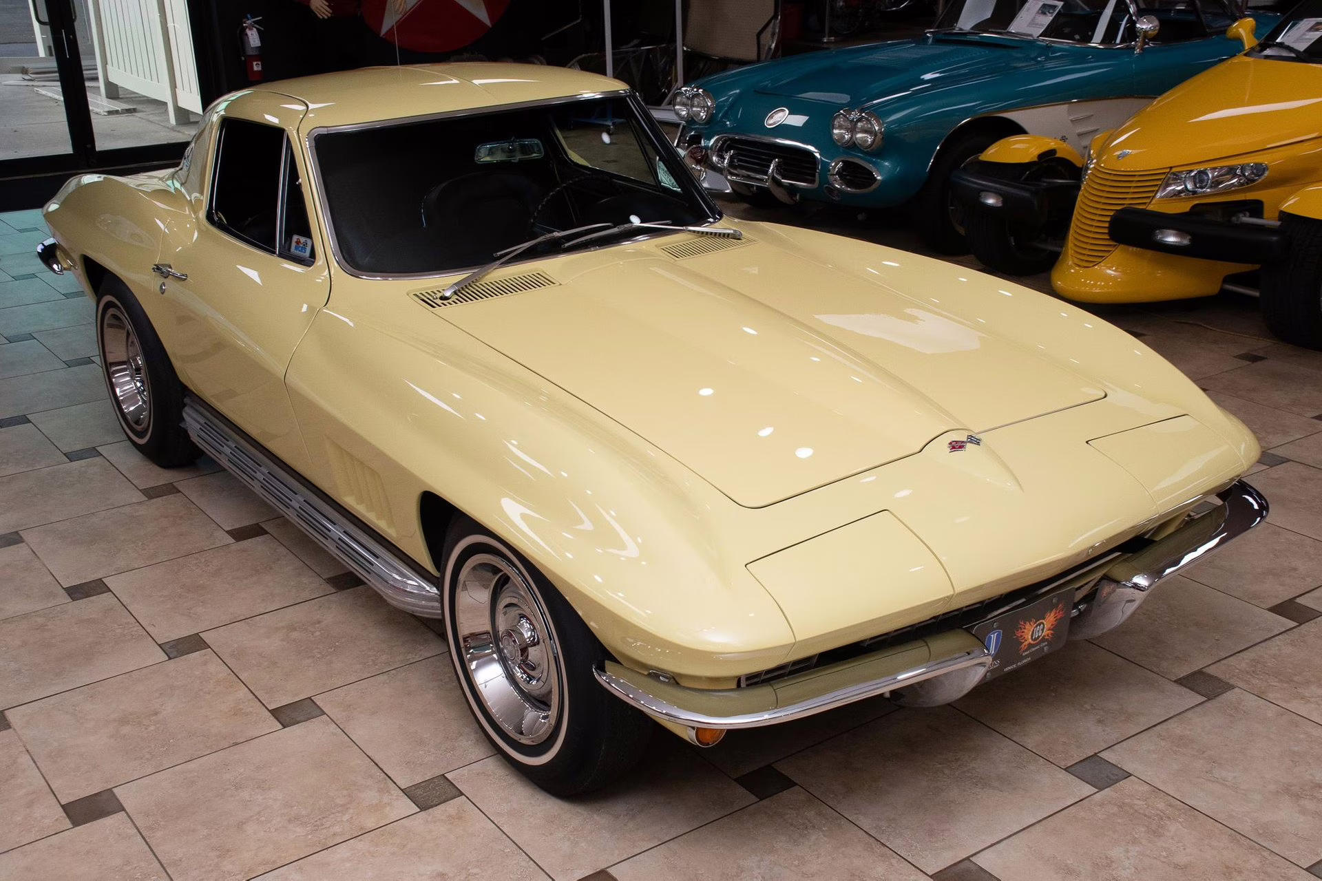 1967 Sunfire Yellow Chevrolet Corvette