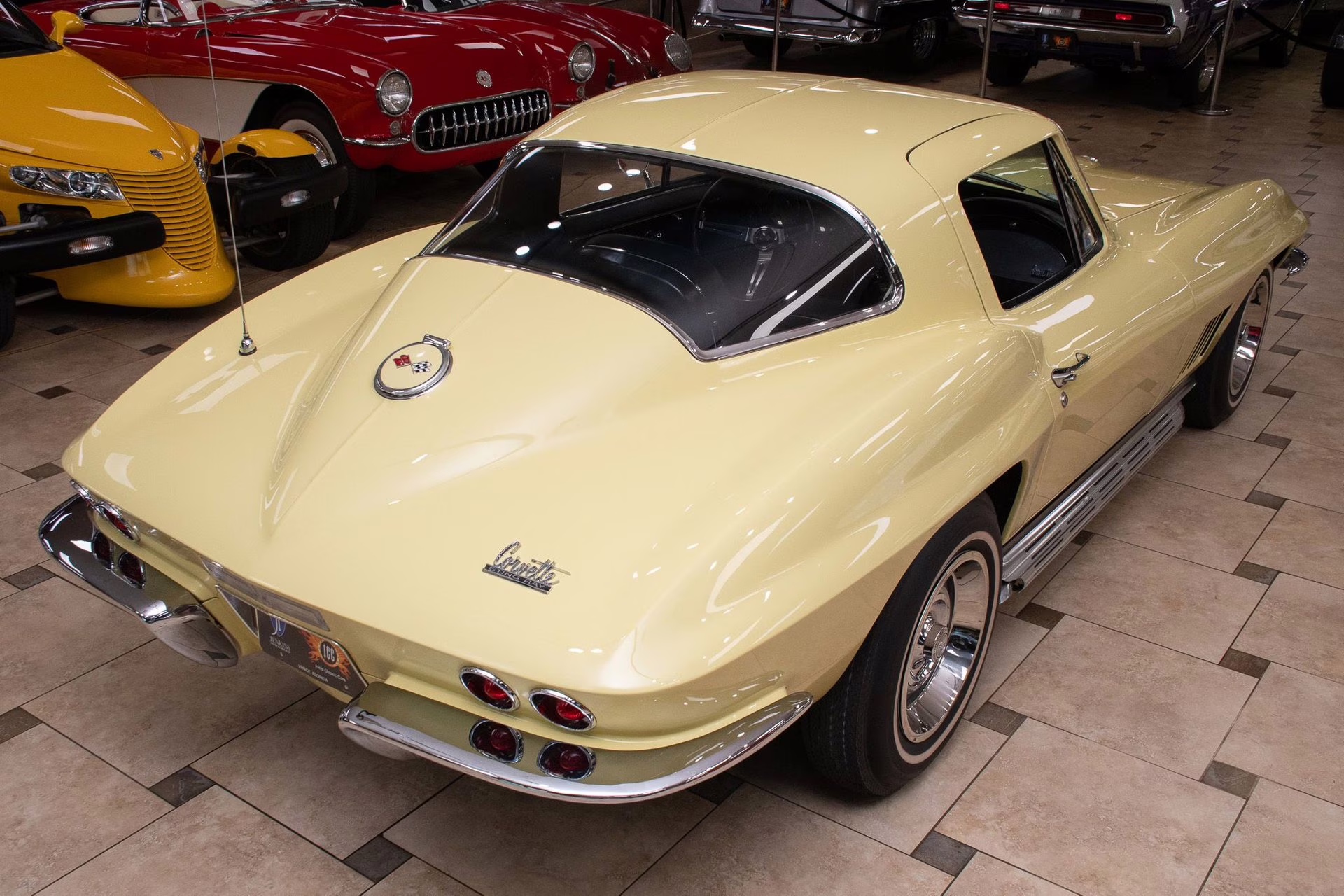 1967 Sunfire Yellow Chevrolet Corvette