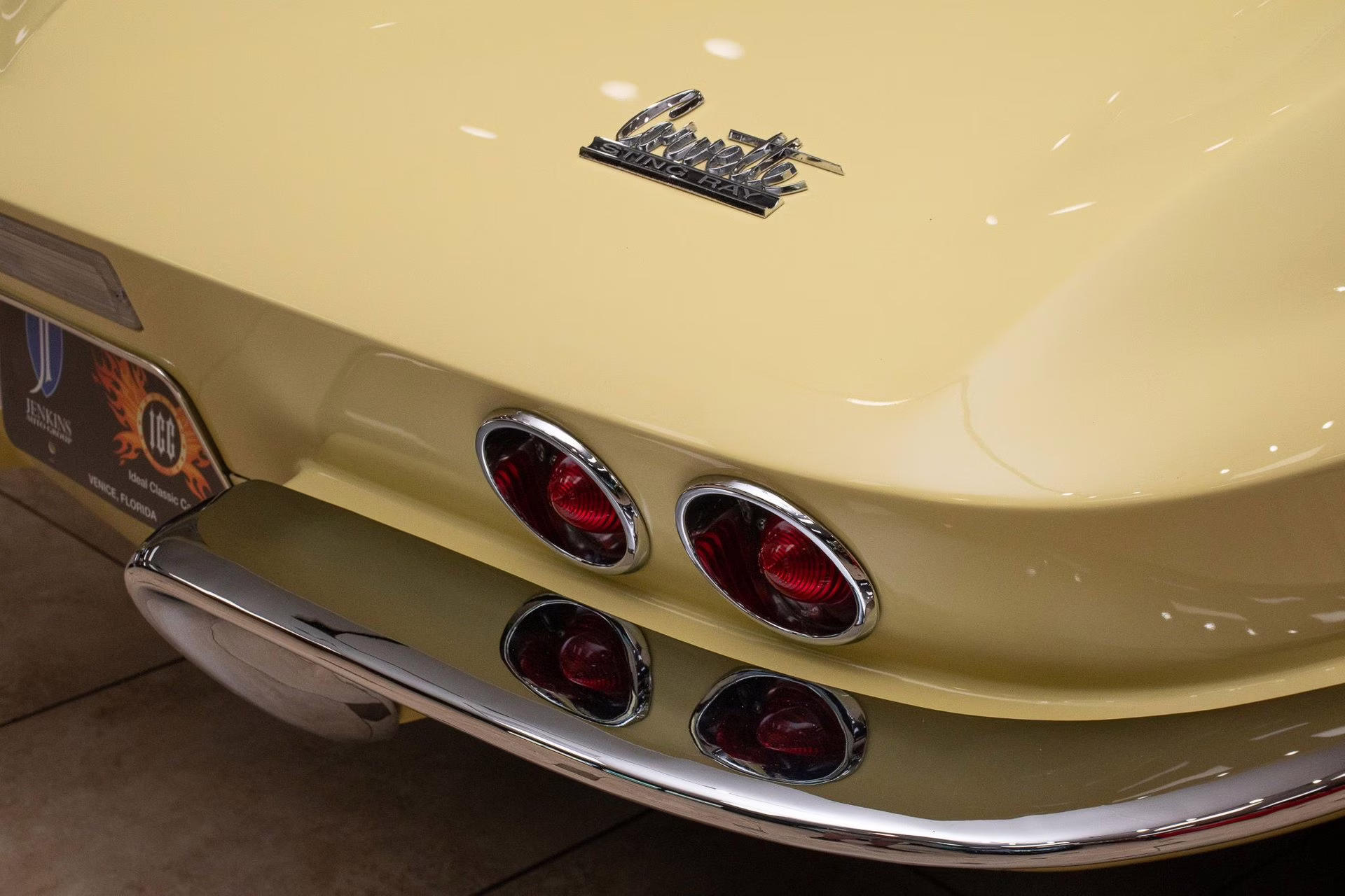 1967 Sunfire Yellow Chevrolet Corvette