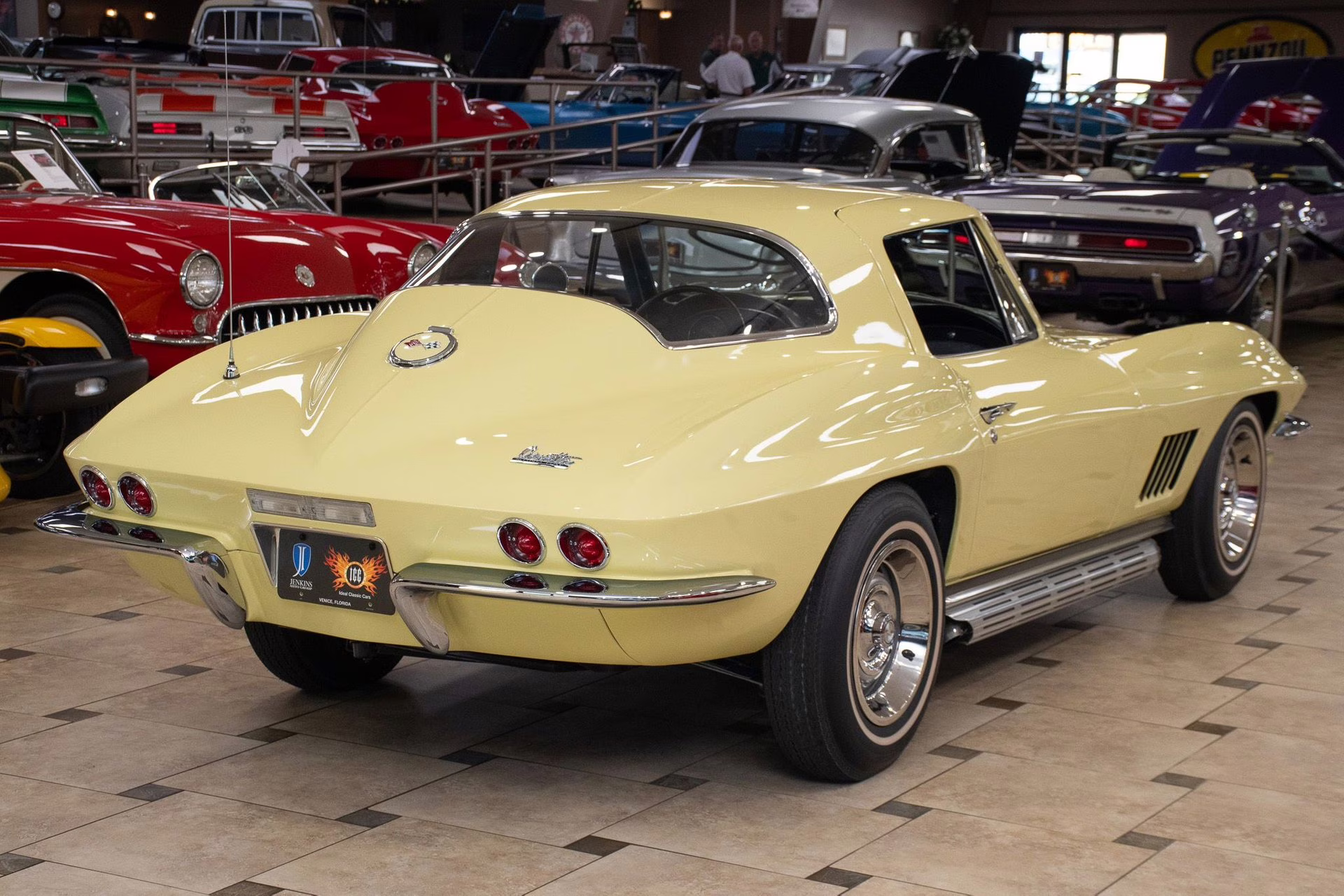 1967 Sunfire Yellow Chevrolet Corvette