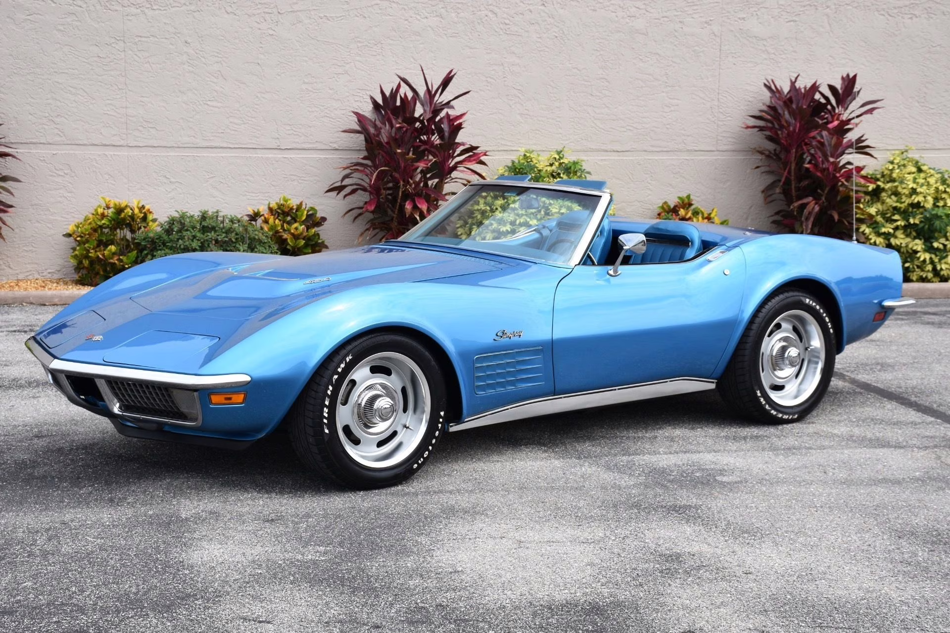 1970 Mulsanne Blue Chevrolet Corvette
