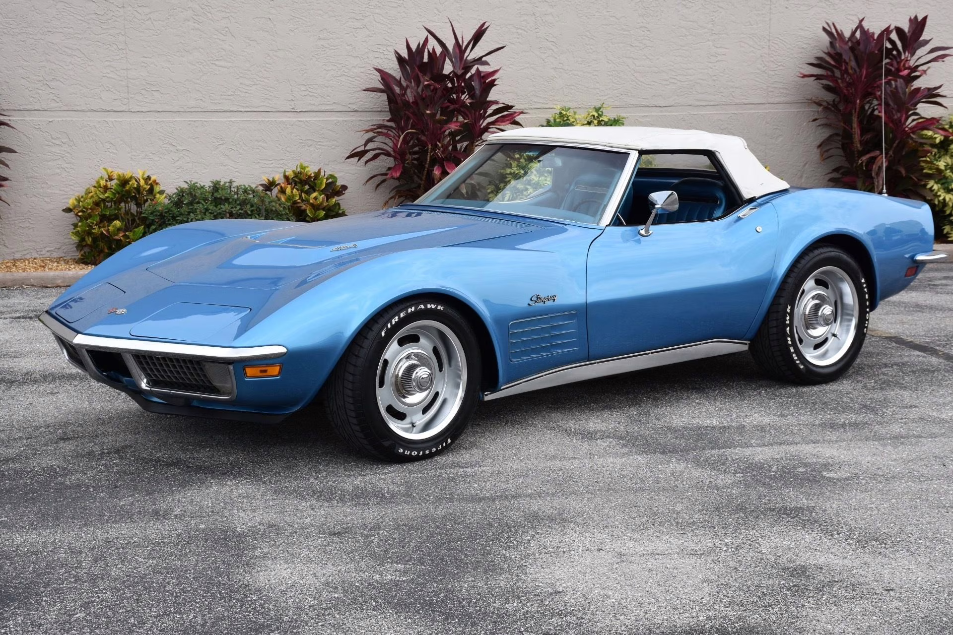 1970 Mulsanne Blue Chevrolet Corvette