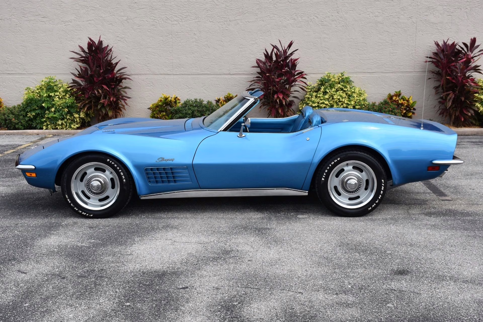 1970 Mulsanne Blue Chevrolet Corvette