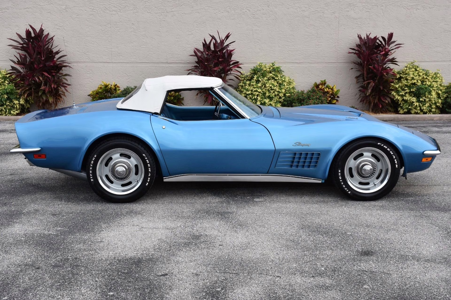 1970 Mulsanne Blue Chevrolet Corvette