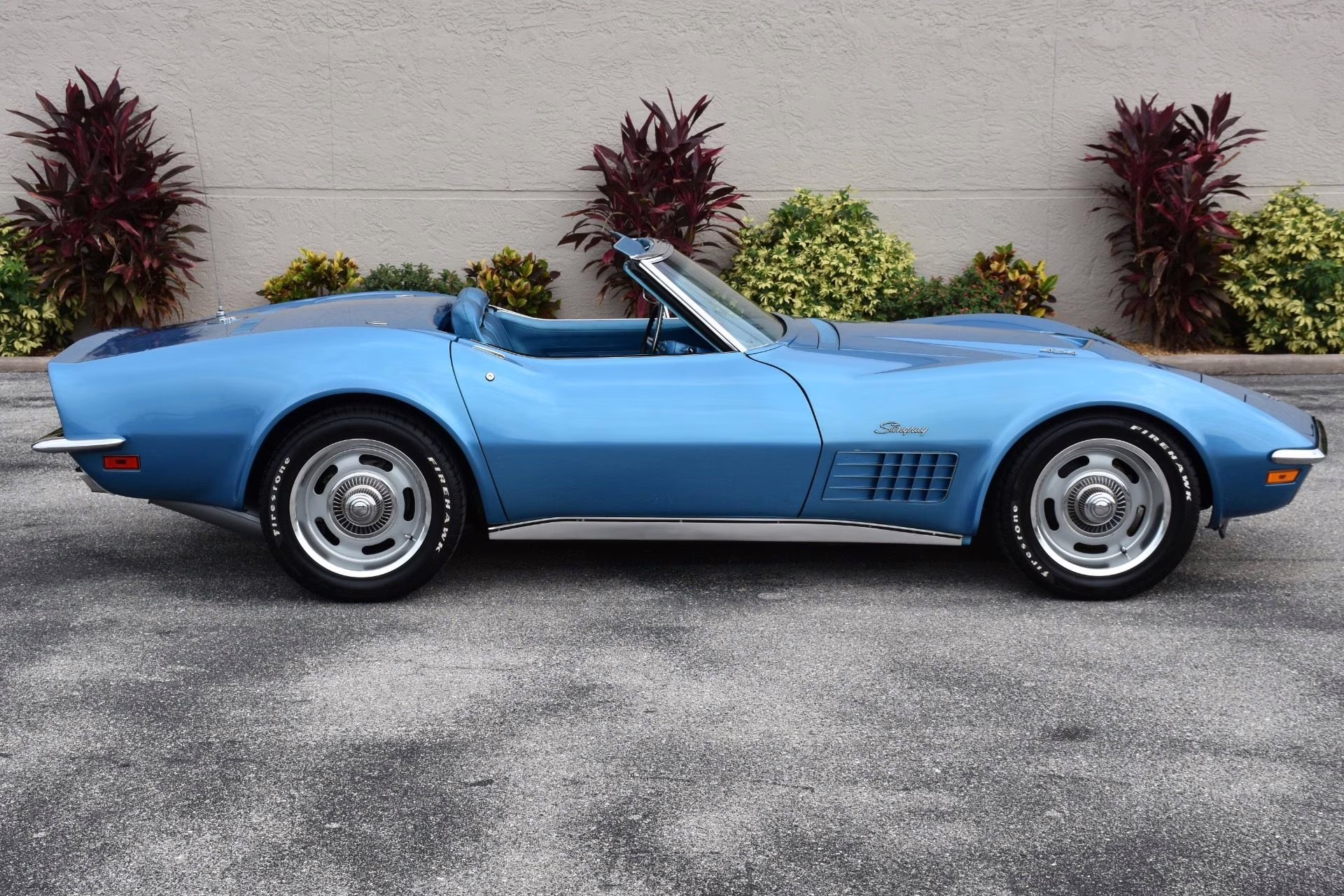 1970 Mulsanne Blue Chevrolet Corvette